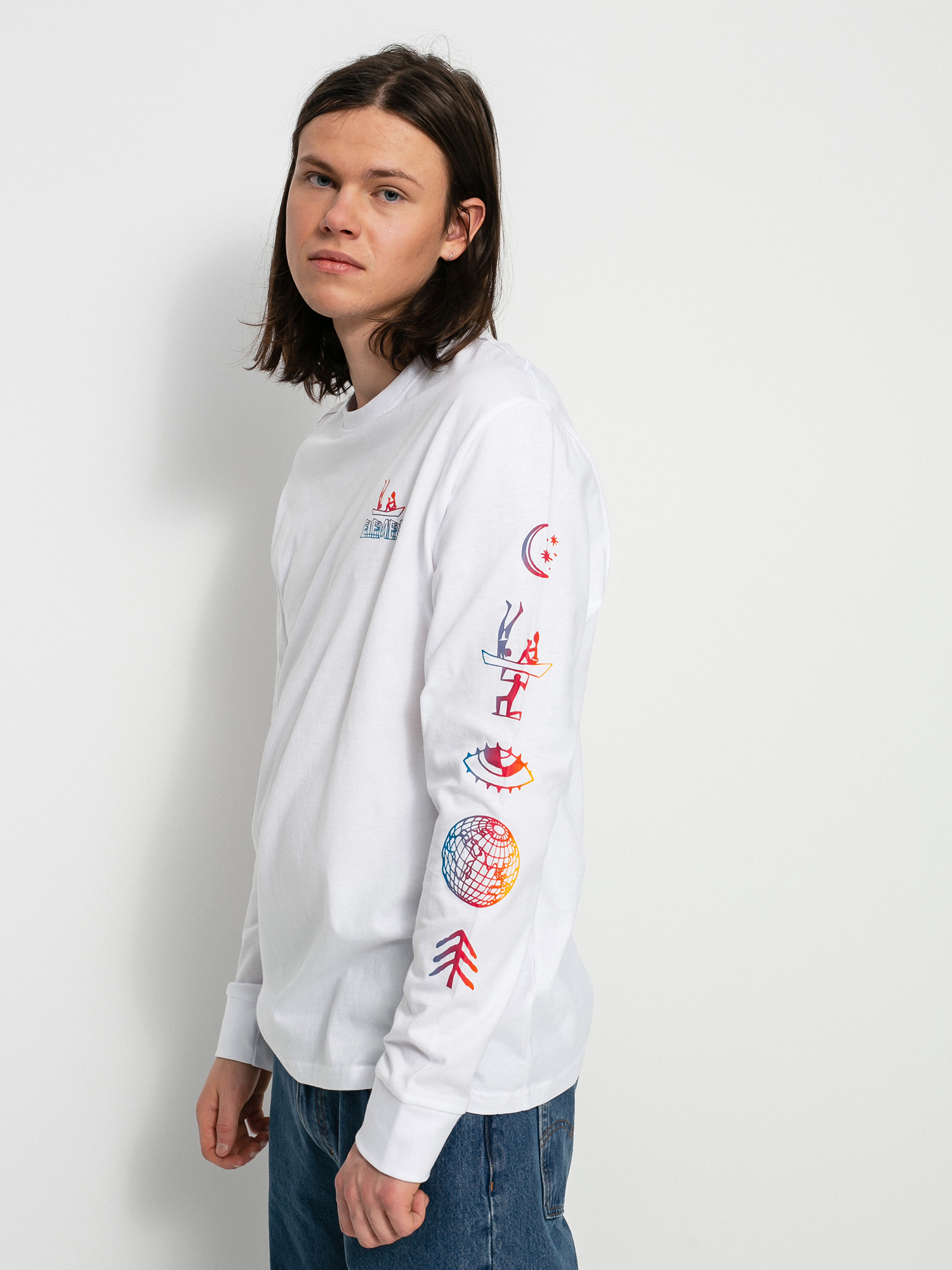 Longsleeve Element Cabeza (optic white)