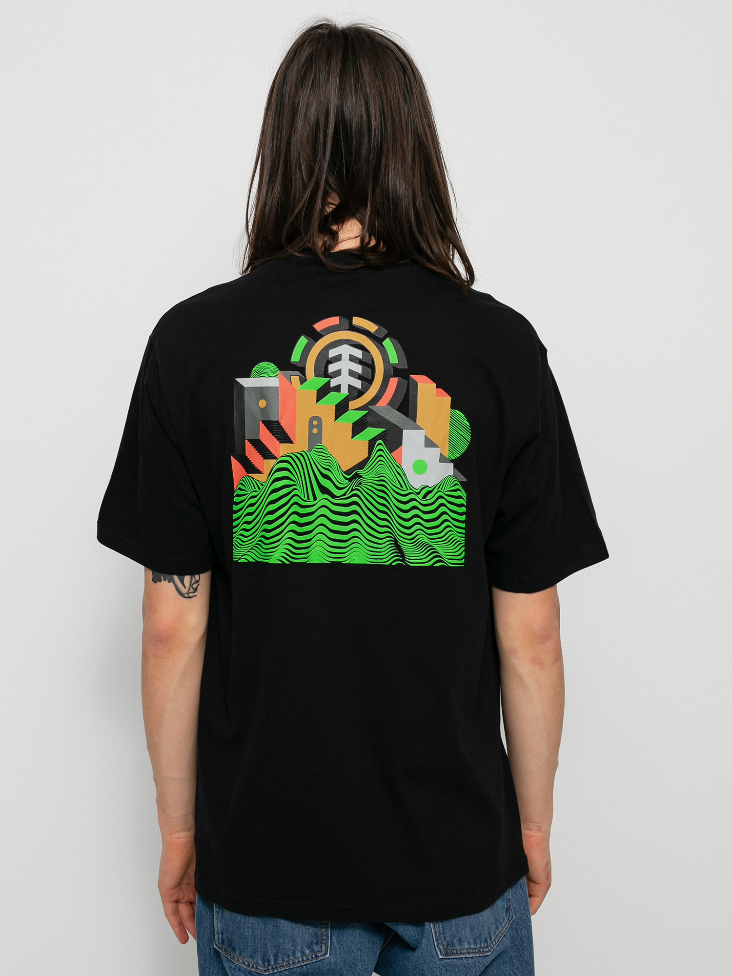T-shirt Element Gypsum (flint black)