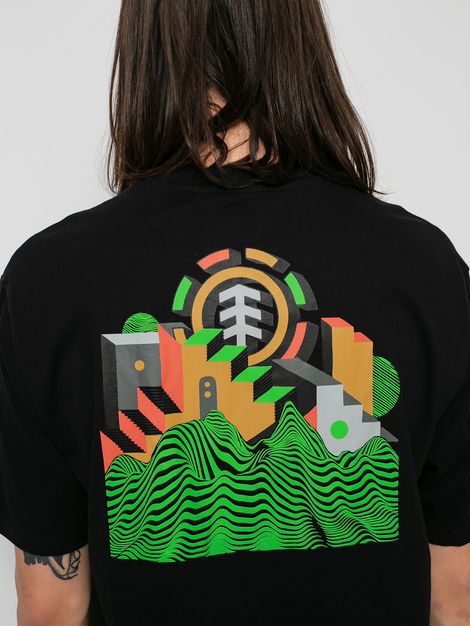 T-shirt Element Gypsum (flint black)