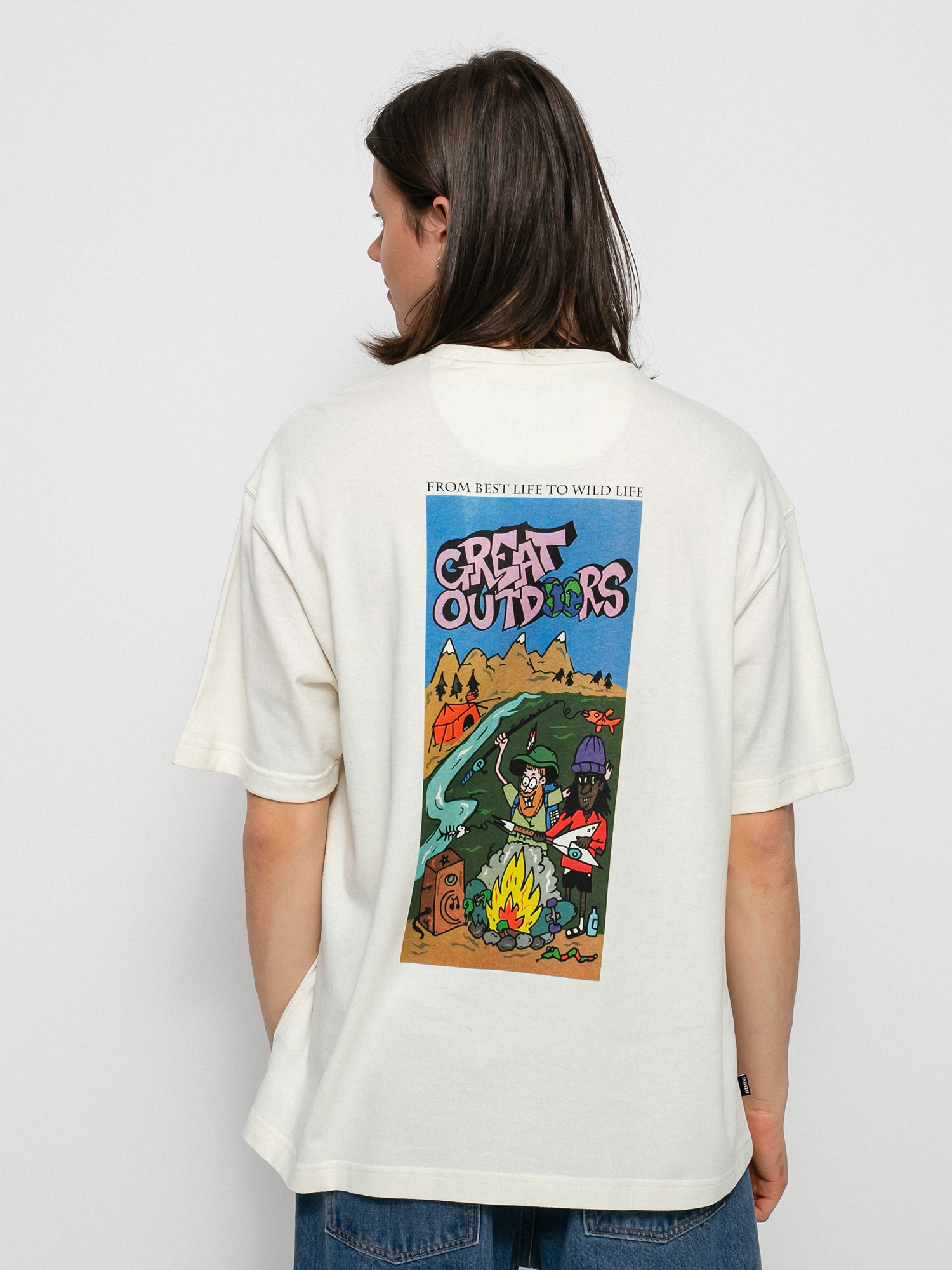 T-shirt Element Great Outdoor (off white)