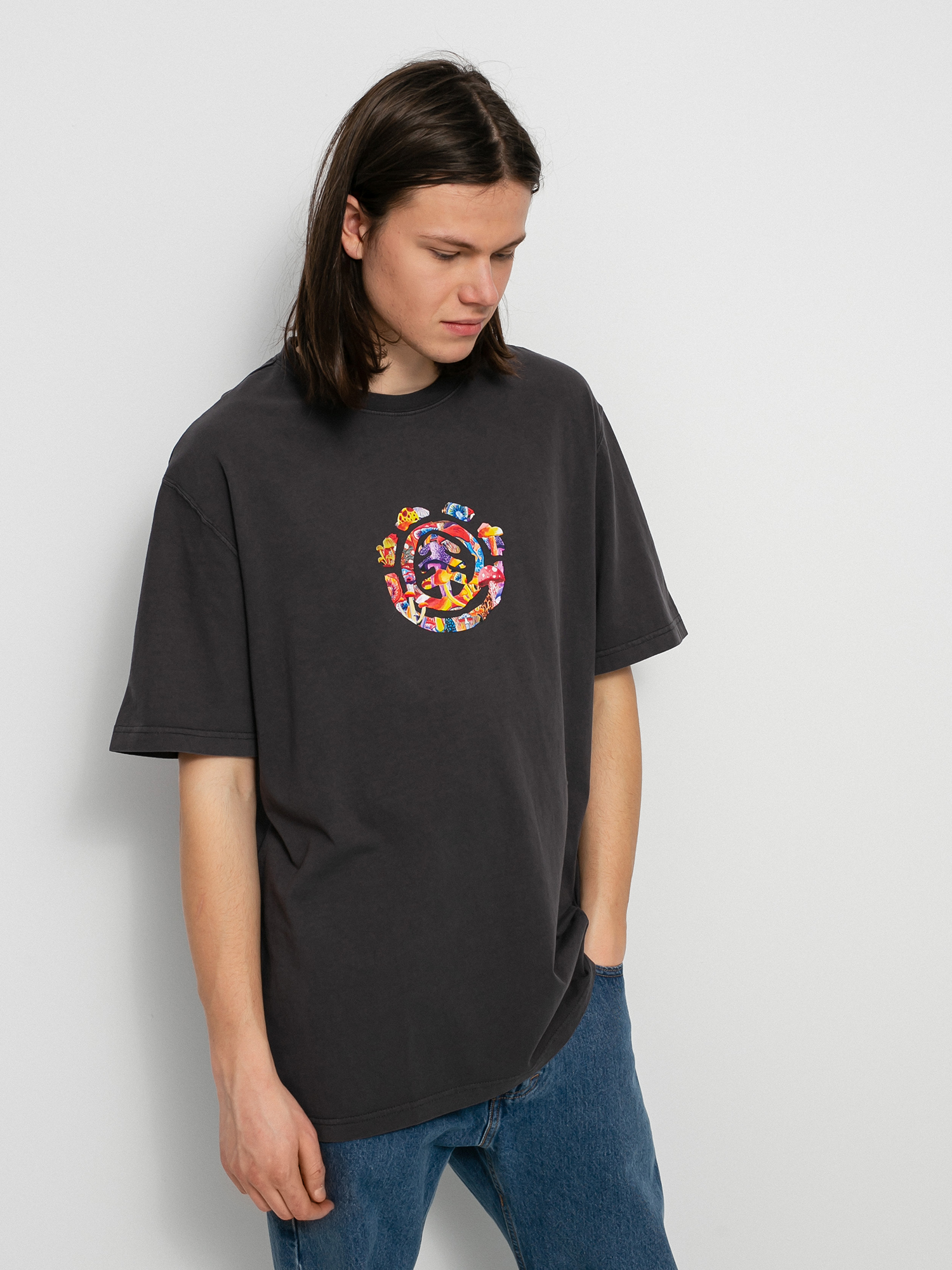 T-shirt Element Shrooms Tree (off black)