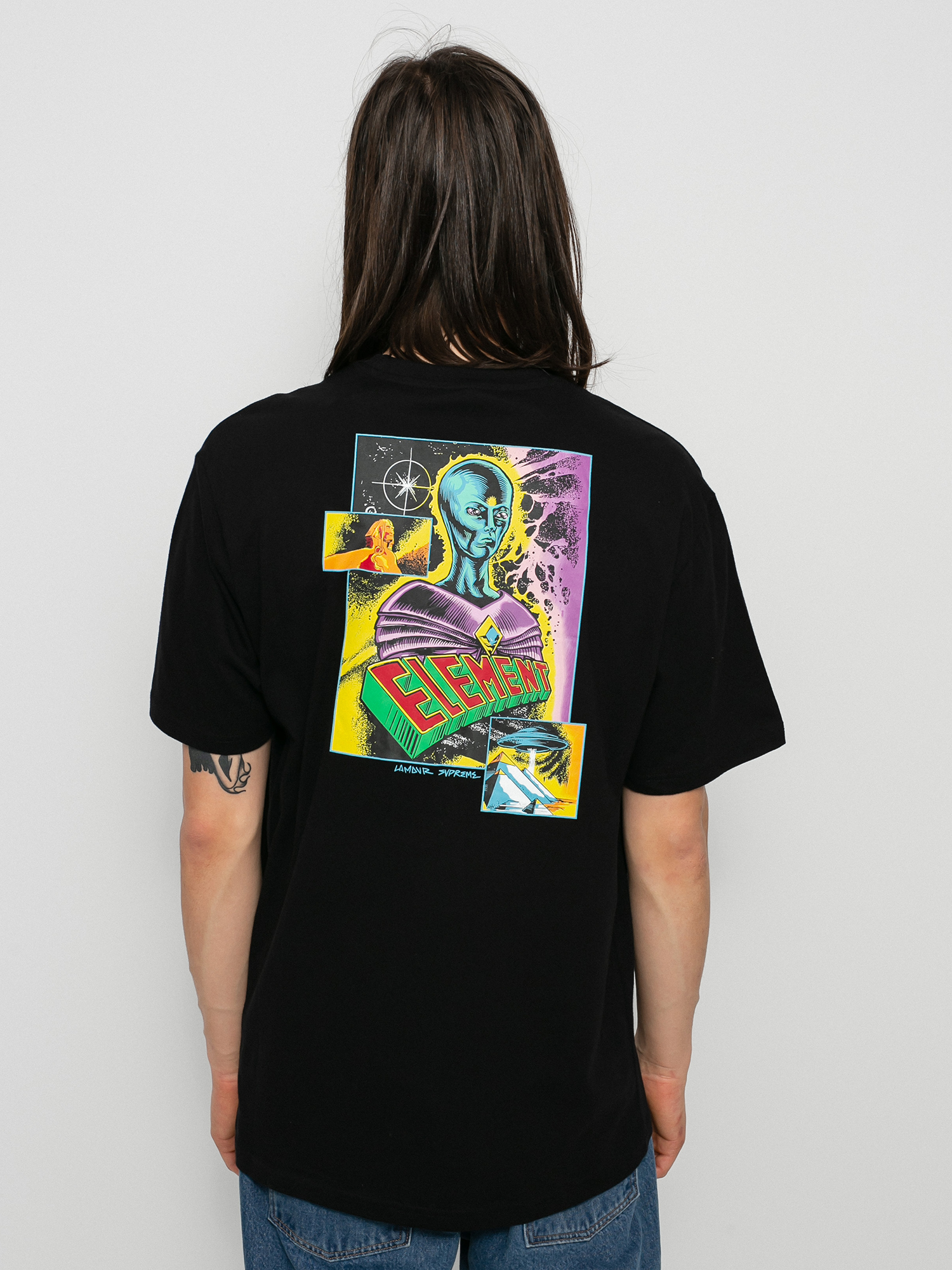T-shirt Element Escape Mind (flint black)