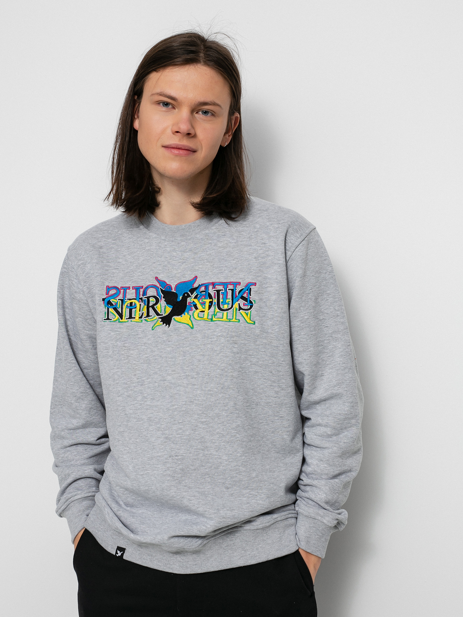 Bluza Nervous S.A.M. (heather grey)