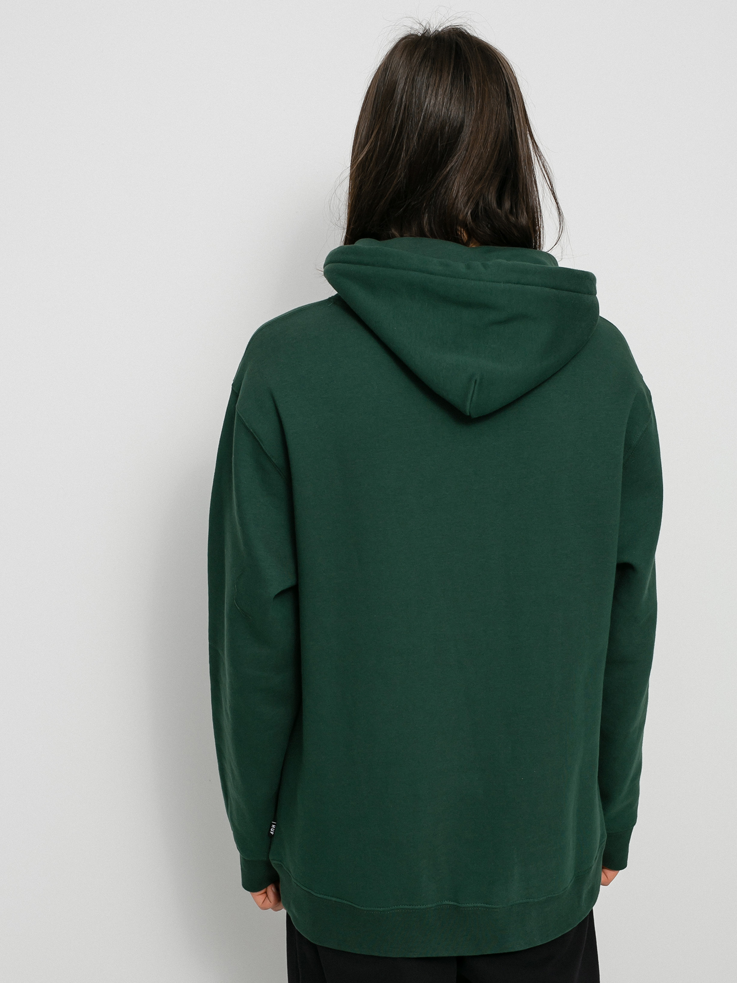 Bluza z kapturem HUF X Playboy Rhinestone HD (forest green)
