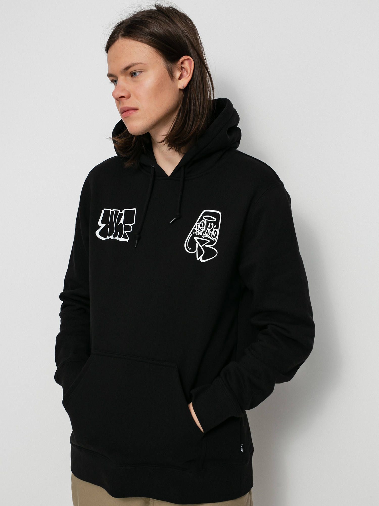 Bluza z kapturem HUF Remio HD (black)