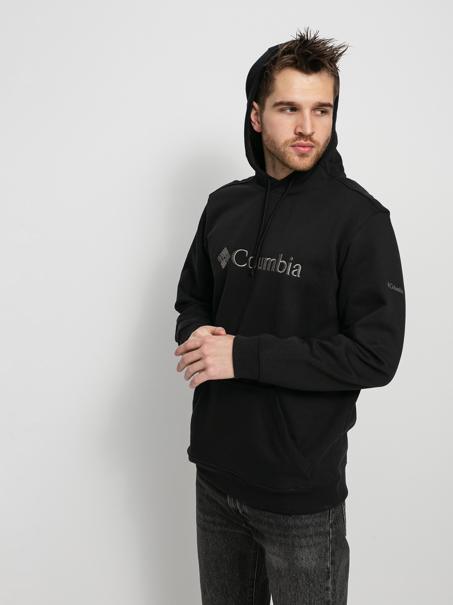 Bluza z kapturem Columbia CSC Basic Logo II HD (black)