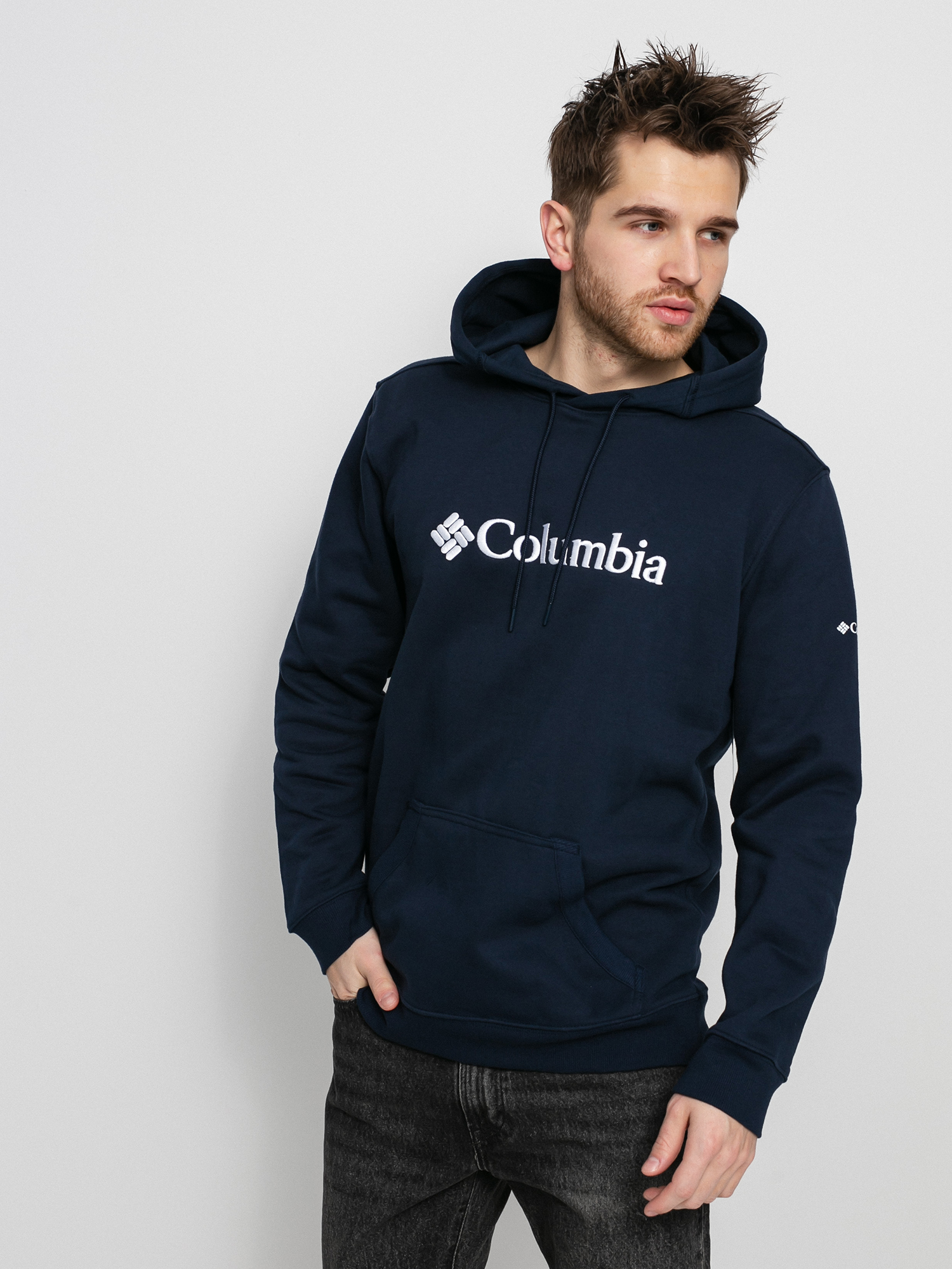 Bluza z kapturem Columbia CSC Basic Logo II HD (collegiate navy)