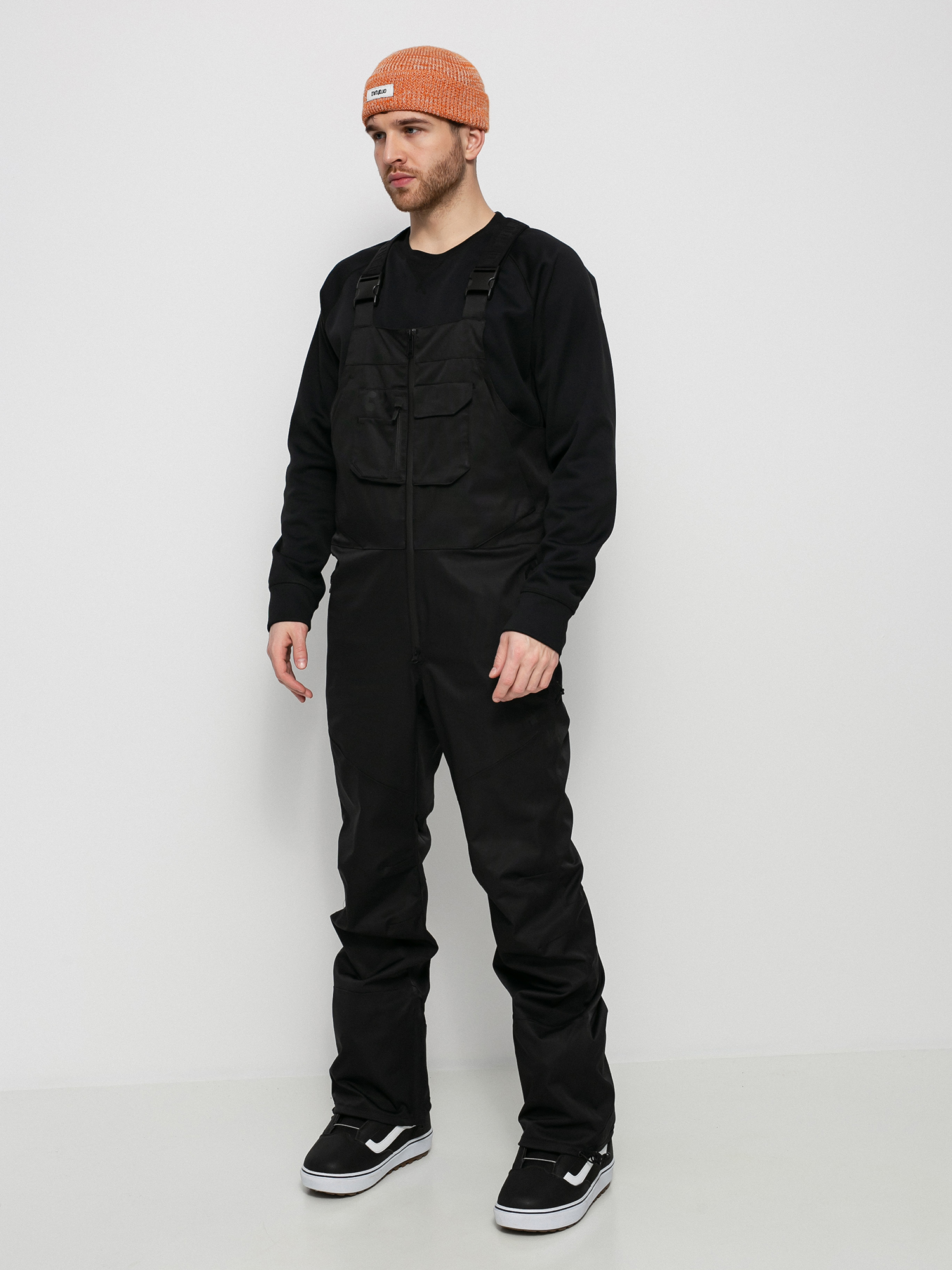 Męskie Spodnie snowboardowe ThirtyTwo Tm 3 Bib (black)