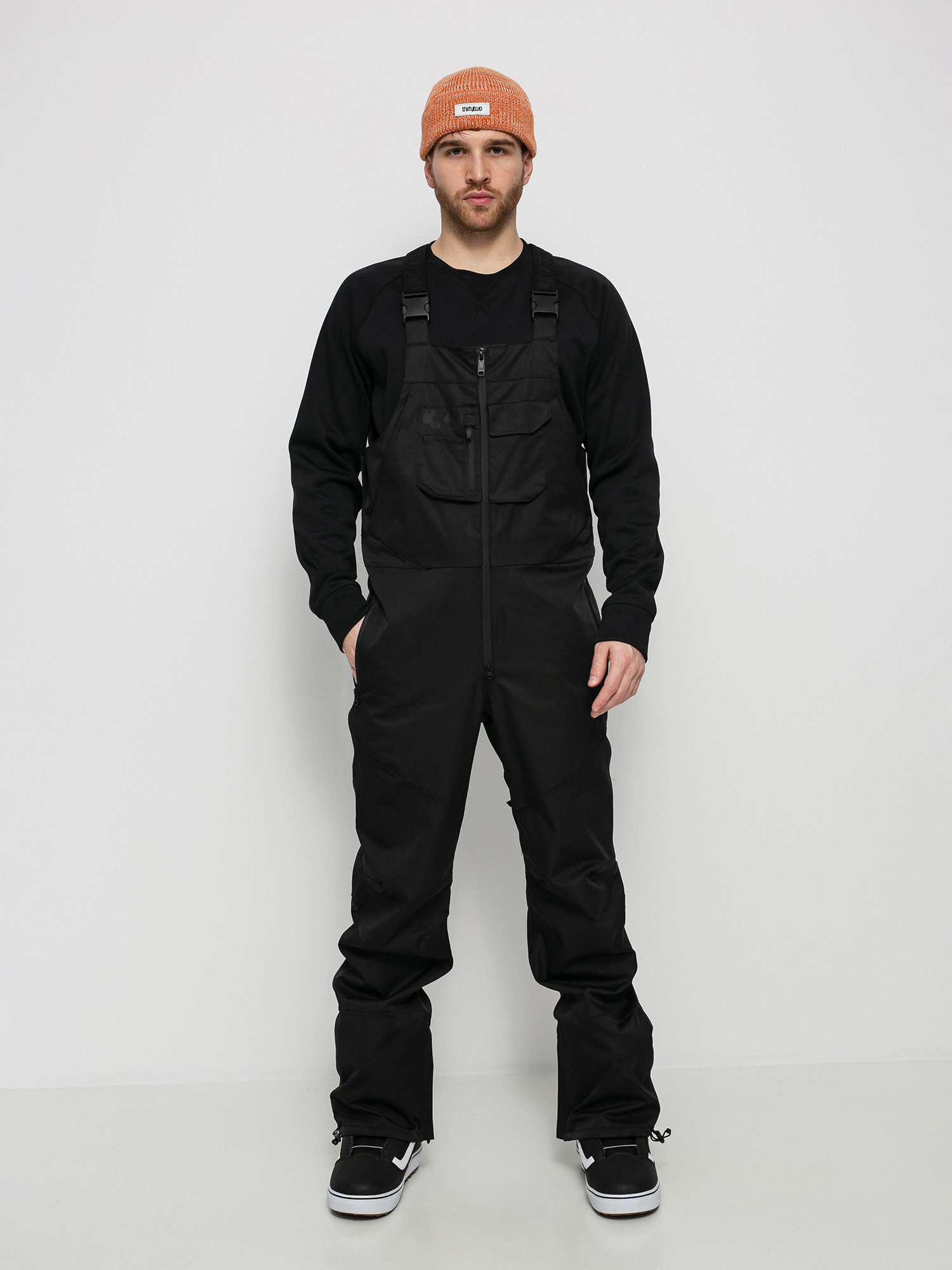 Męskie Spodnie snowboardowe ThirtyTwo Tm 3 Bib (black)