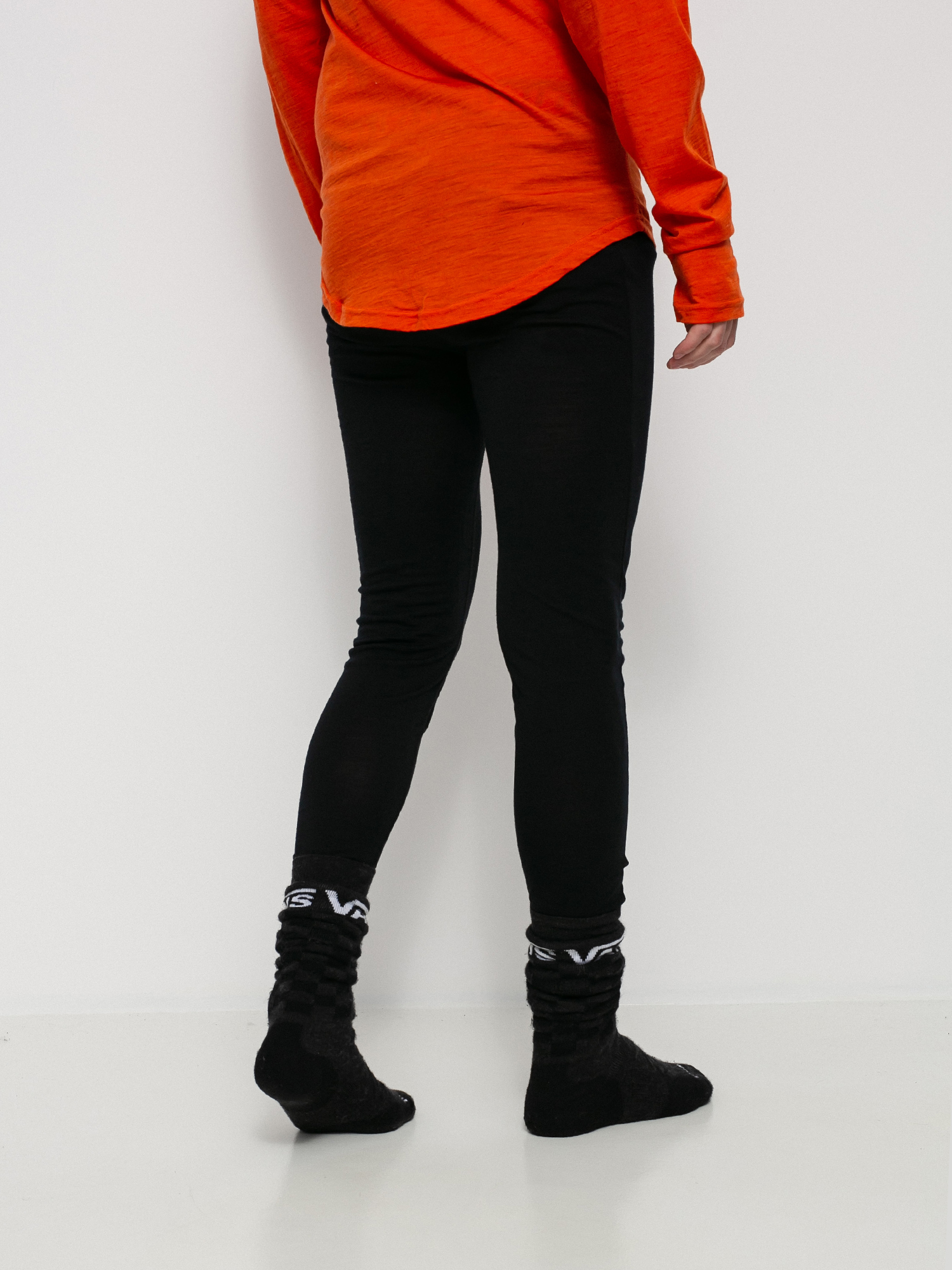 Męskie Legginsy aktywne ThirtyTwo Ridelite Merino (black/olive)