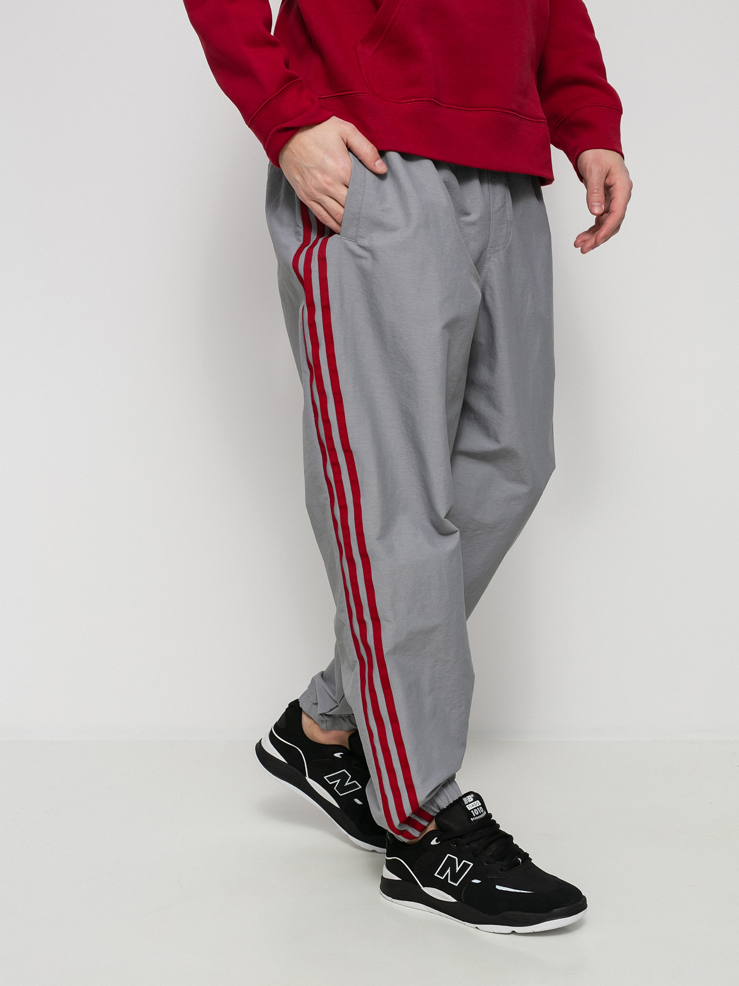 Spodnie adidas Sst Track (grey/white/tmvire)