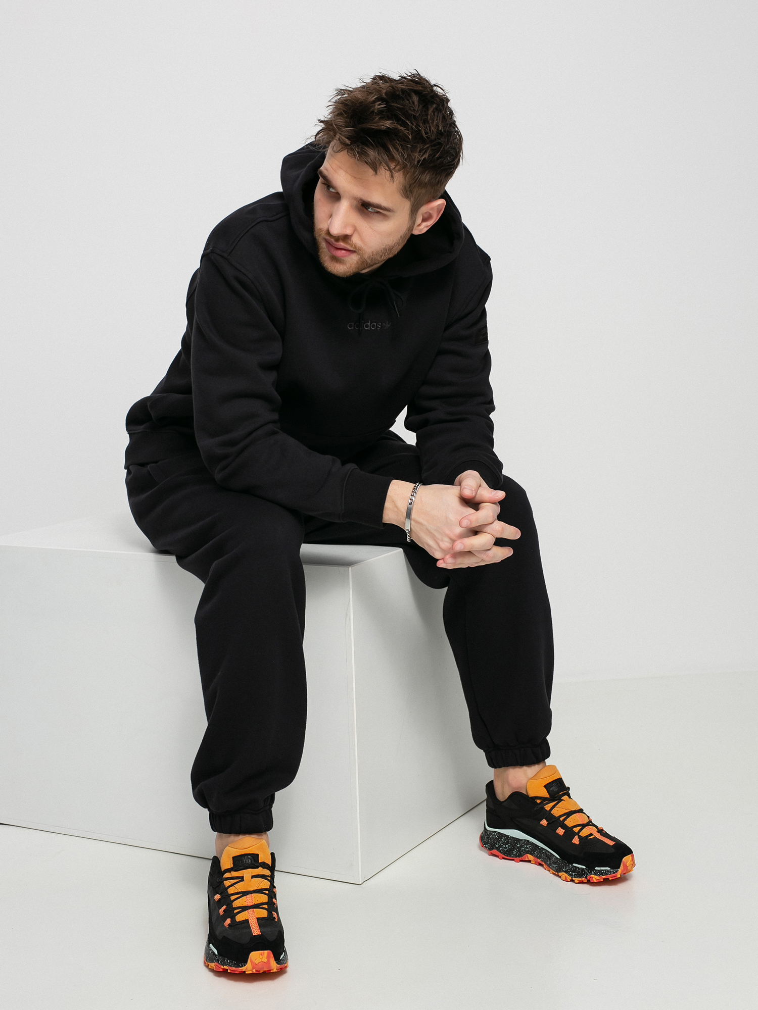 Bluza z kapturem adidas Originals TRF Linear HD (black)