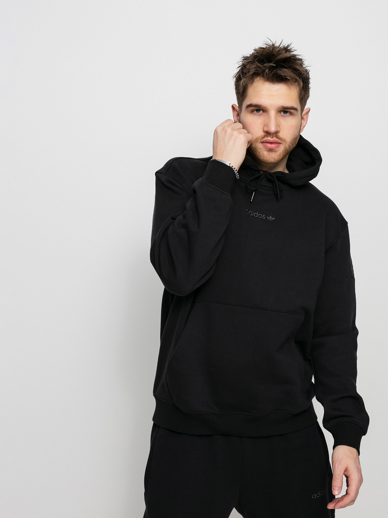 Bluza z kapturem adidas Originals TRF Linear HD (black)