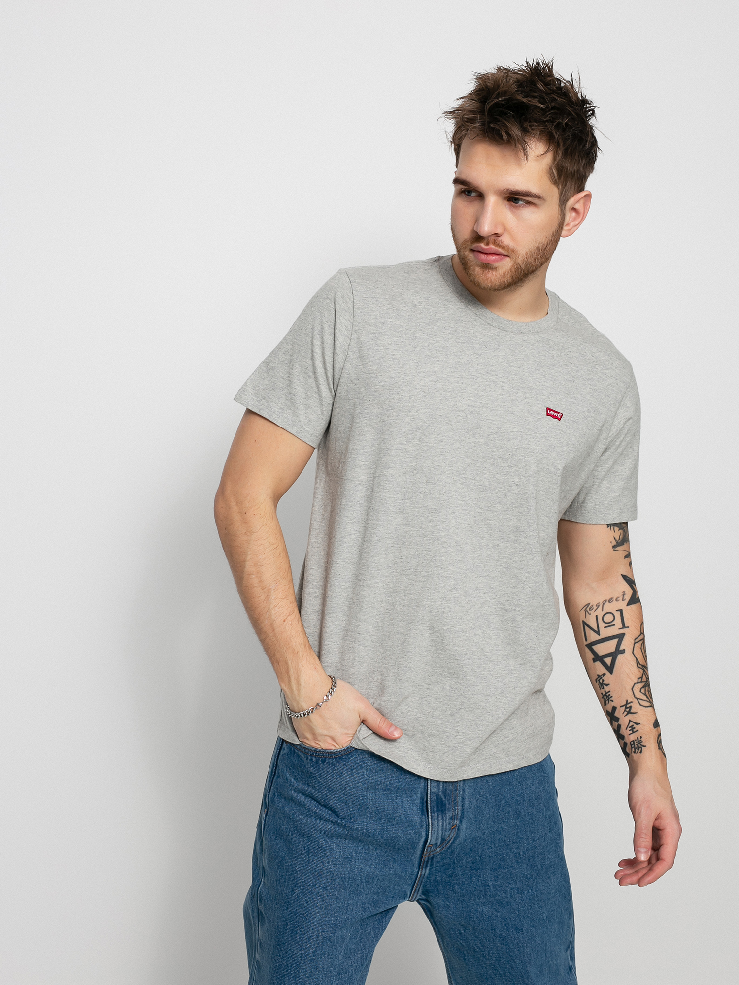 T-shirt Levi's® Original (light mist heather)
