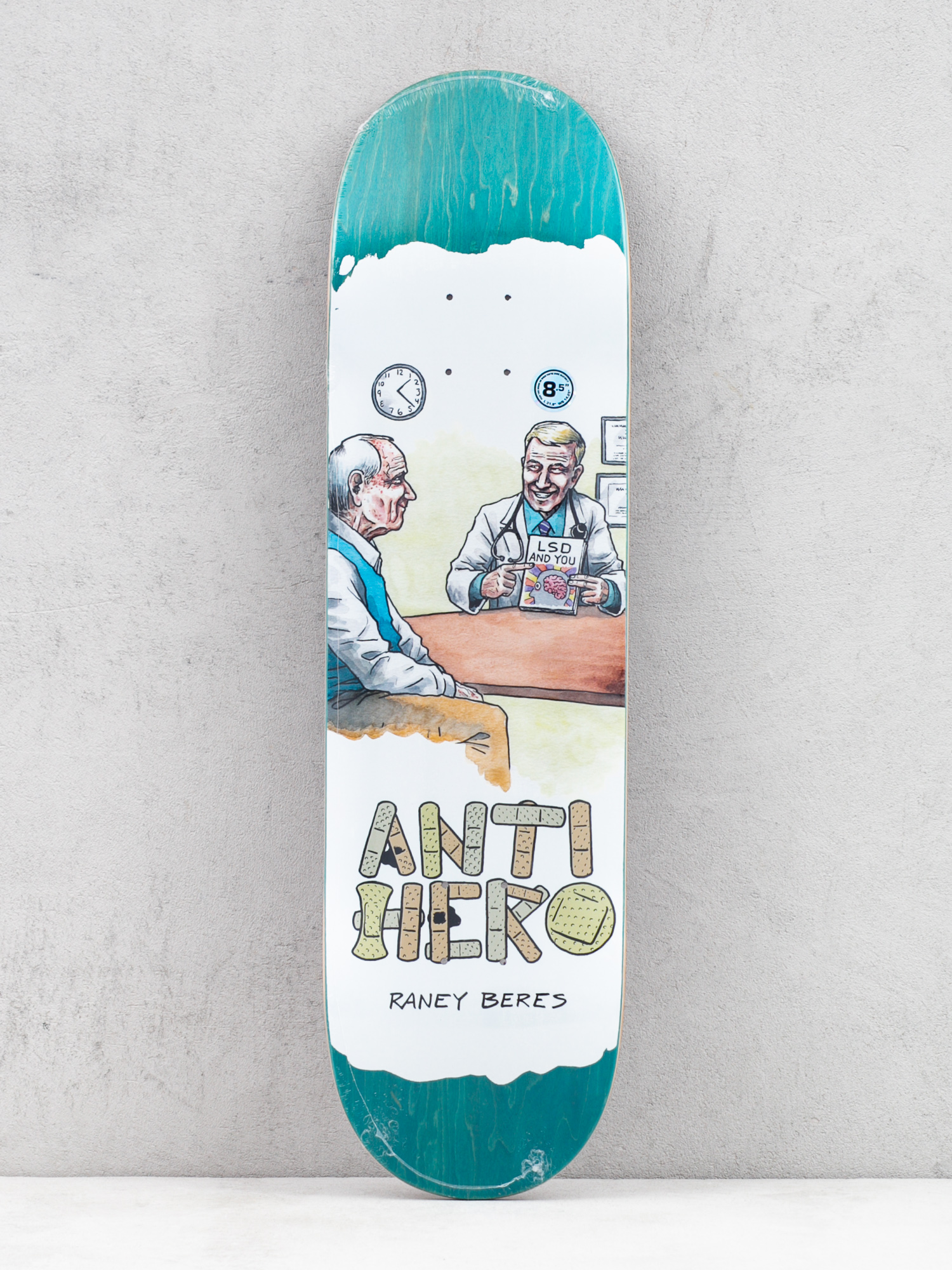 Deck Antihero Raney (teal)