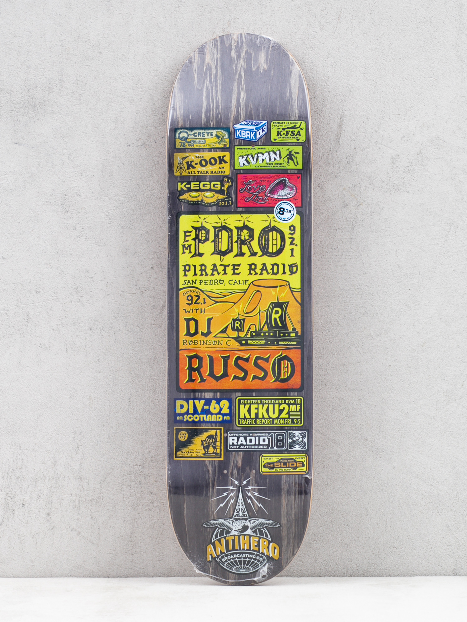 Deck Antihero Russo Broadcasting (black)