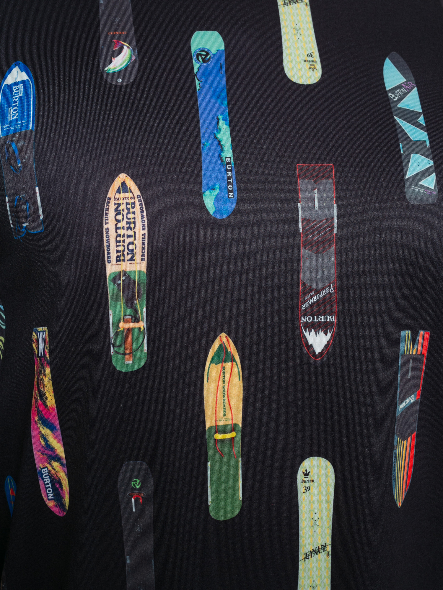 Męski Longsleeve aktywny Burton Midweight Base Layer (history of sb black)