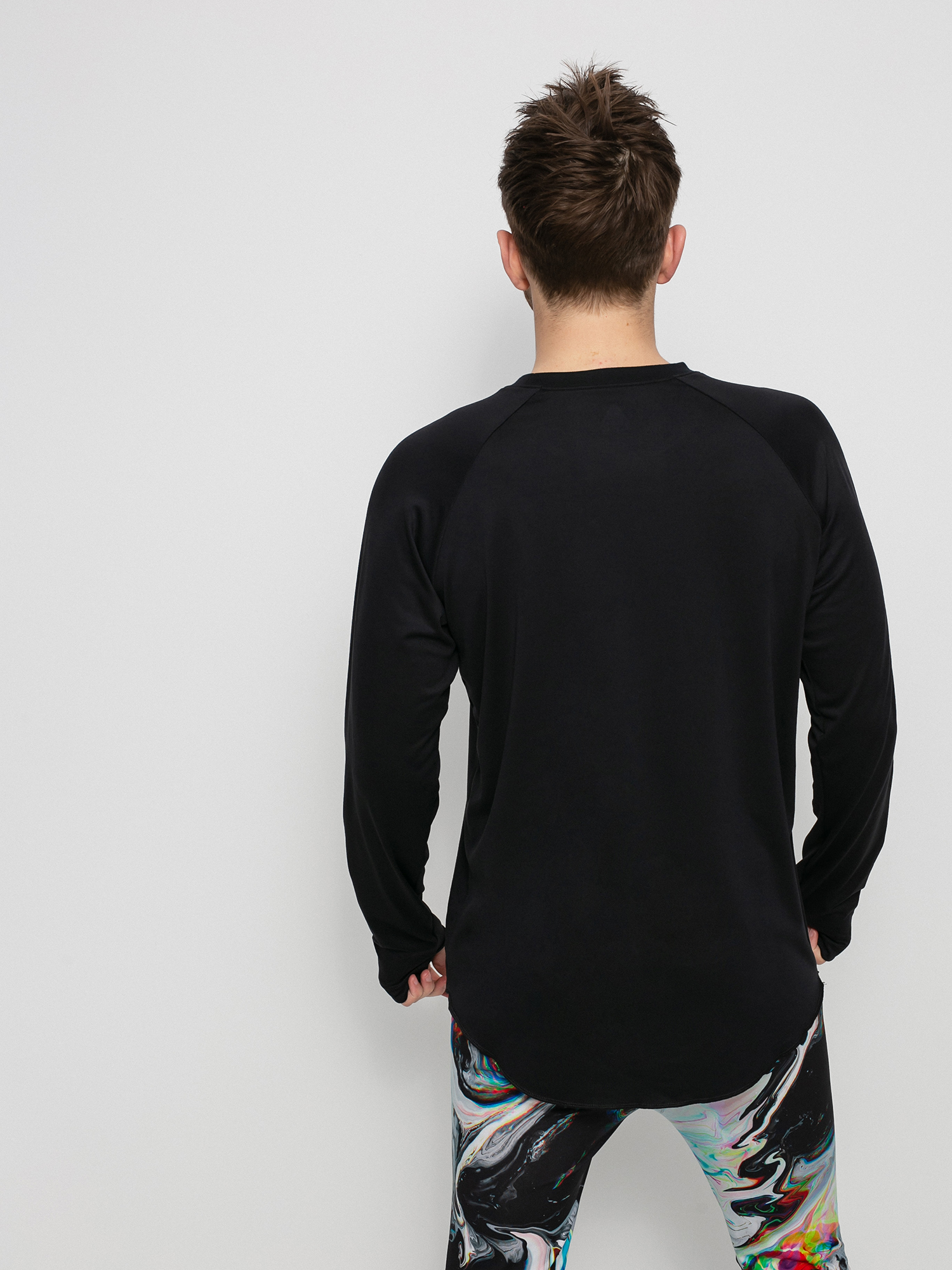 Męski Longsleeve aktywny Burton Roadie Base Layer Tech (true black)