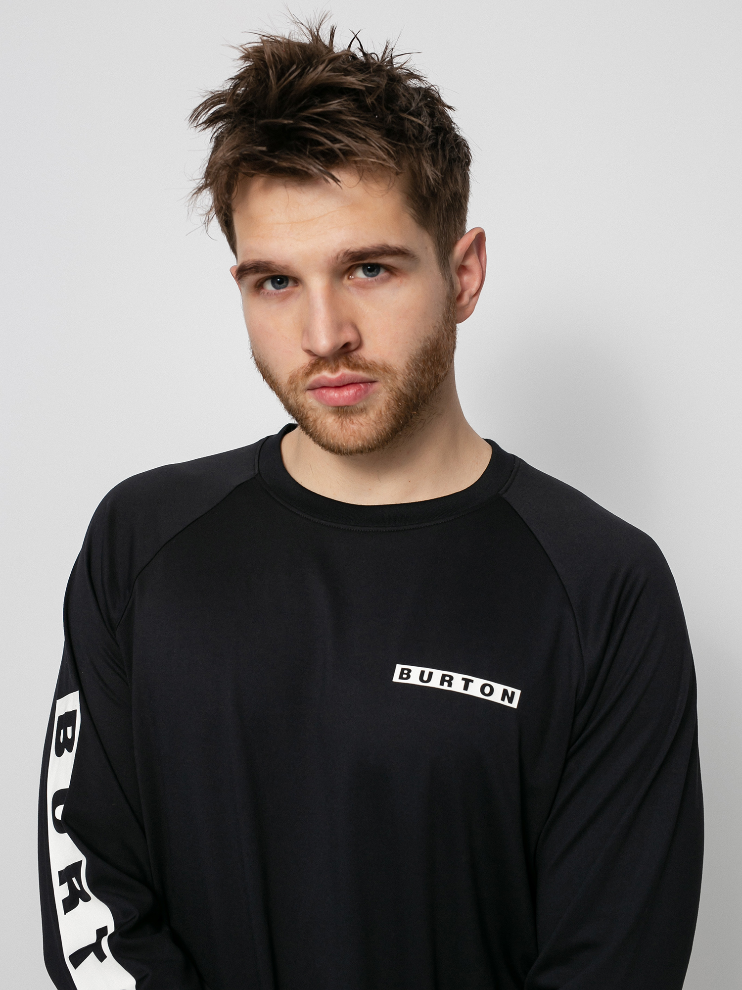 Męski Longsleeve aktywny Burton Roadie Base Layer Tech (true black)