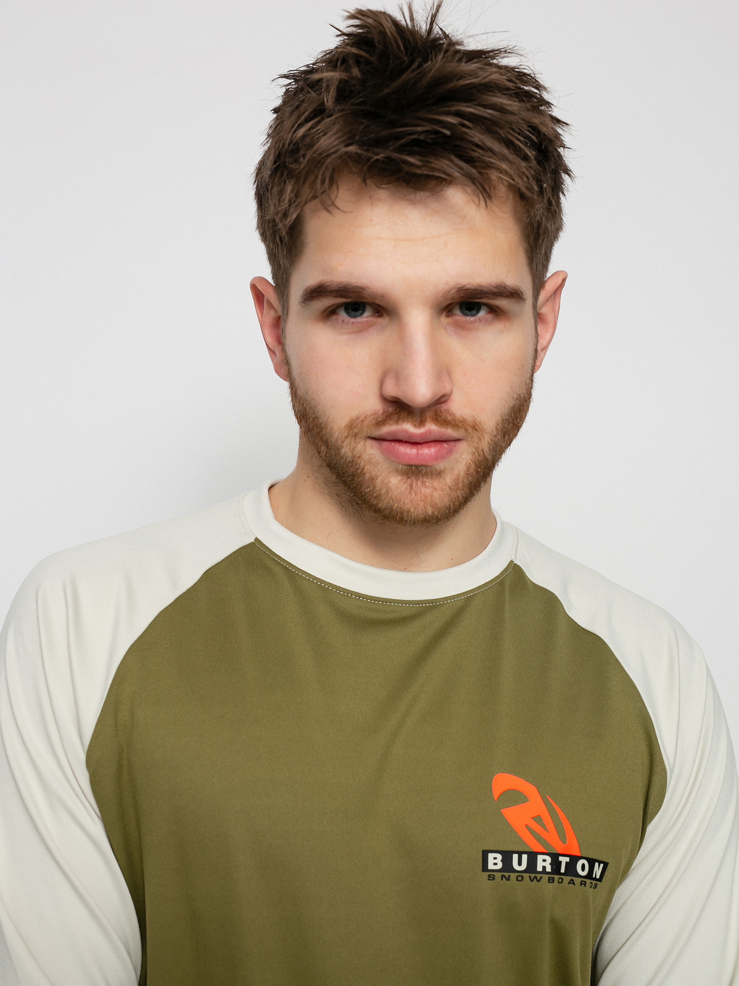 Męski Longsleeve aktywny Burton Roadie Base Layer Tech (martini olive)