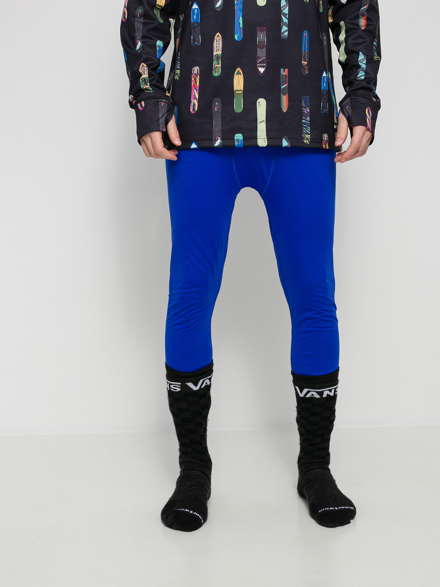 Męskie Legginsy aktywne Burton Lightweight X Base Layers (cobalt blue)