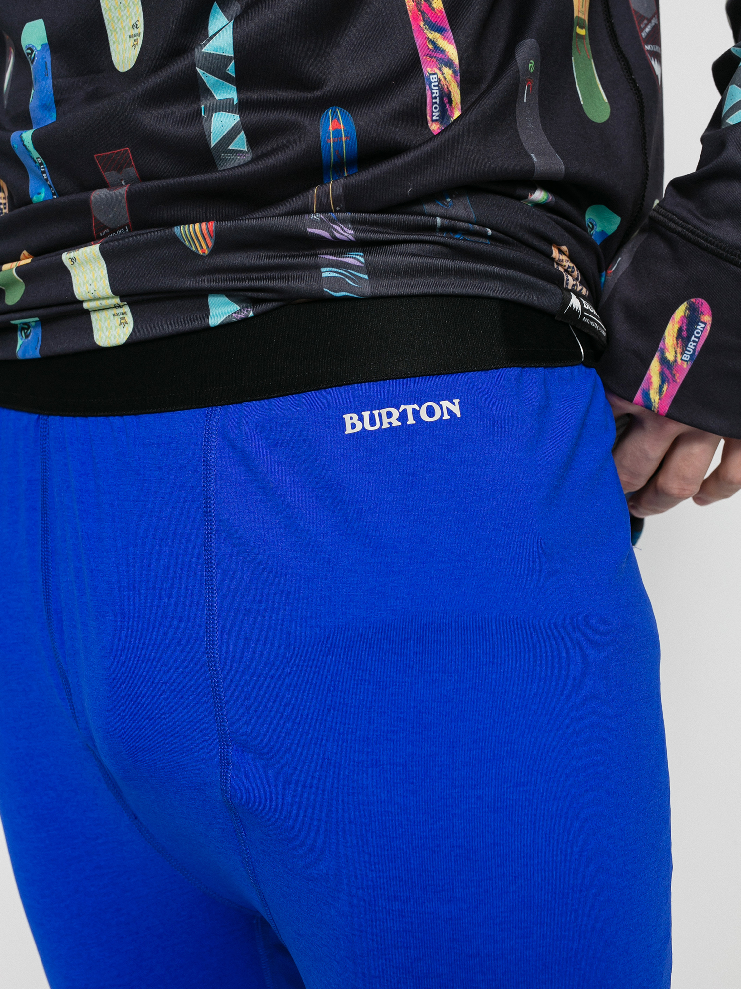Męskie Legginsy aktywne Burton Lightweight X Base Layers (cobalt blue)