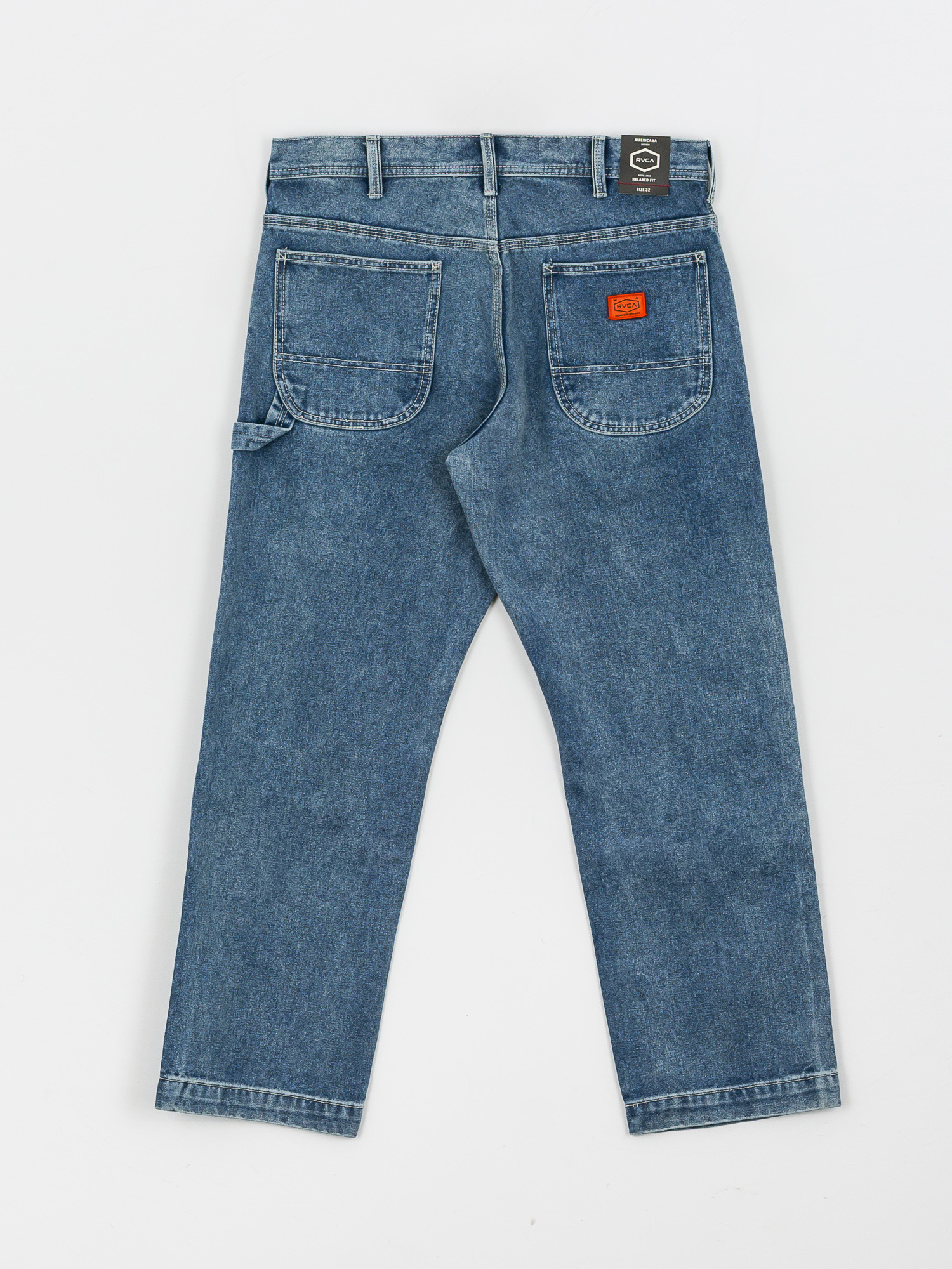 Spodnie RVCA Chainmail Denim (bkn blue wash)