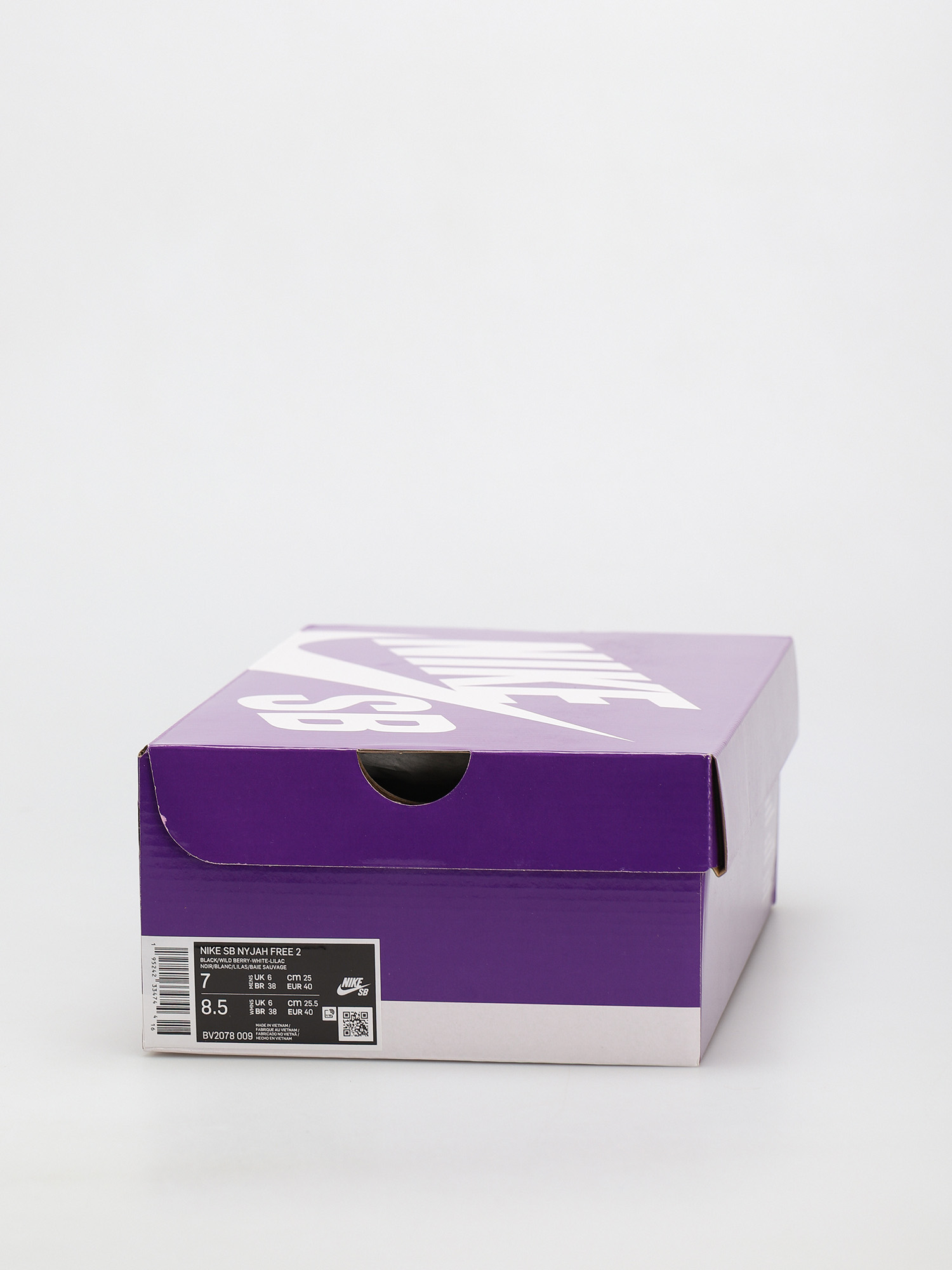 Buty Nike SB Nyjah Free 2 (black/wild berry white lilac)