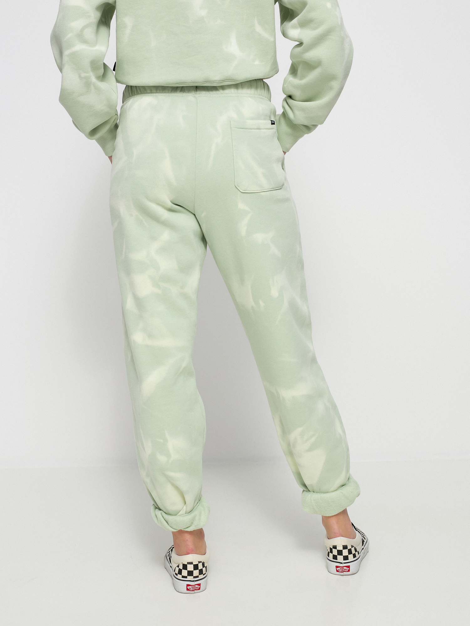 Spodnie Vans Summer Wash Wmn (celadon green)