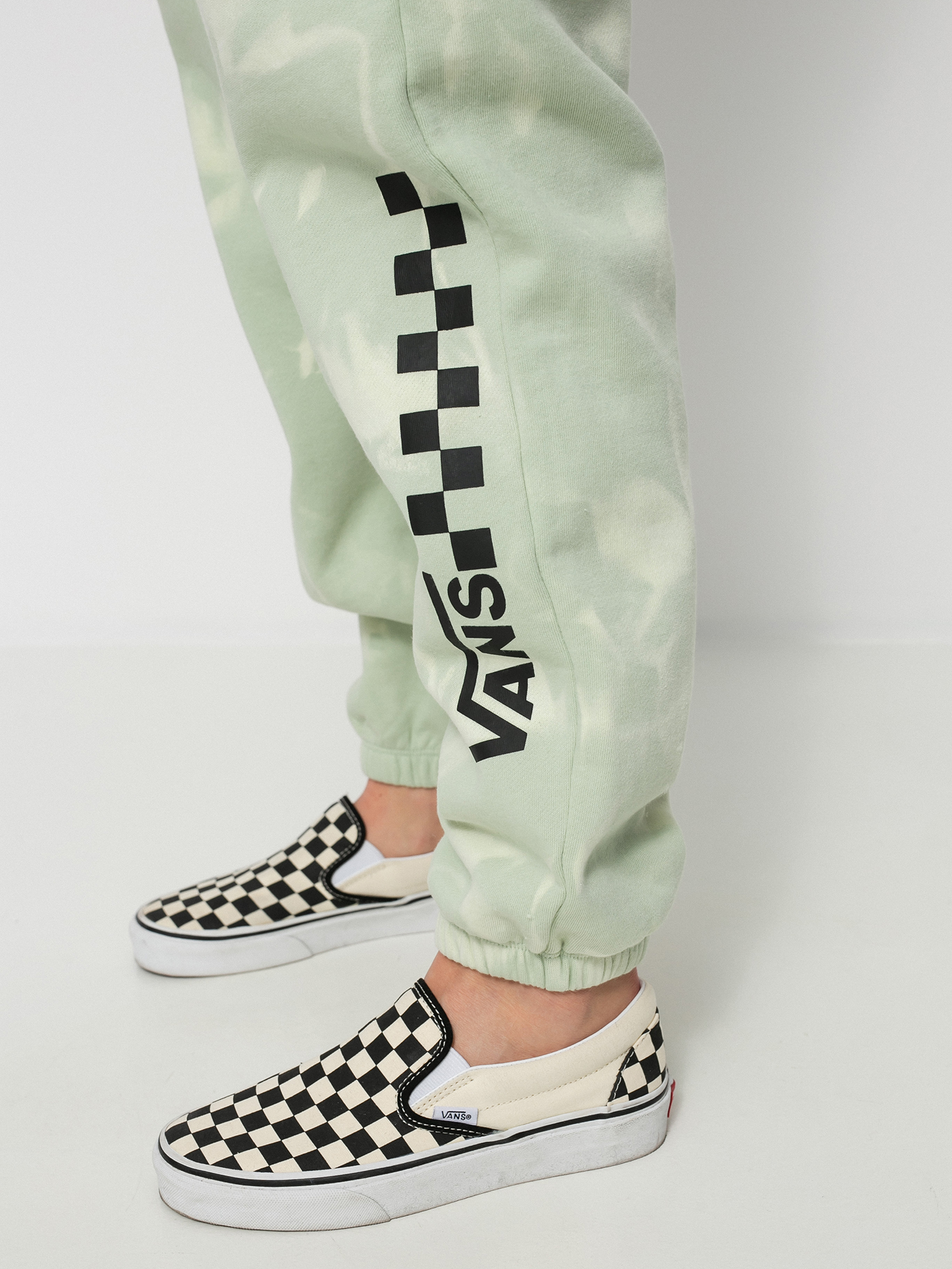 Spodnie Vans Summer Wash Wmn (celadon green)