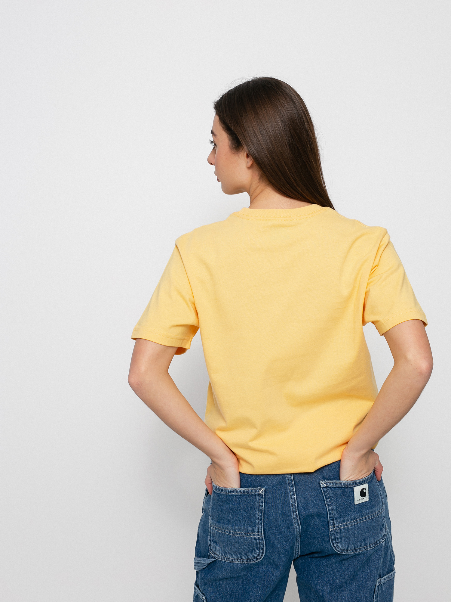 T-shirt Vans Left Chest Colorblock Em Wmn (flax)