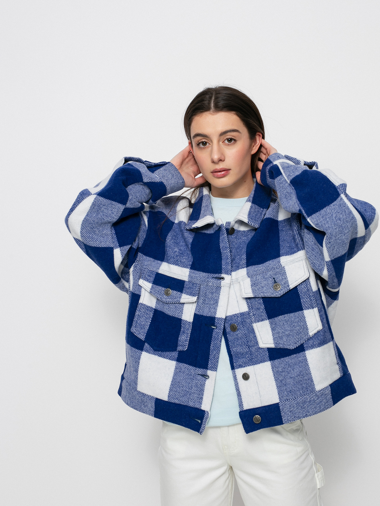 Kurtka Element Craft Trucker Wmn (blue buffalo)