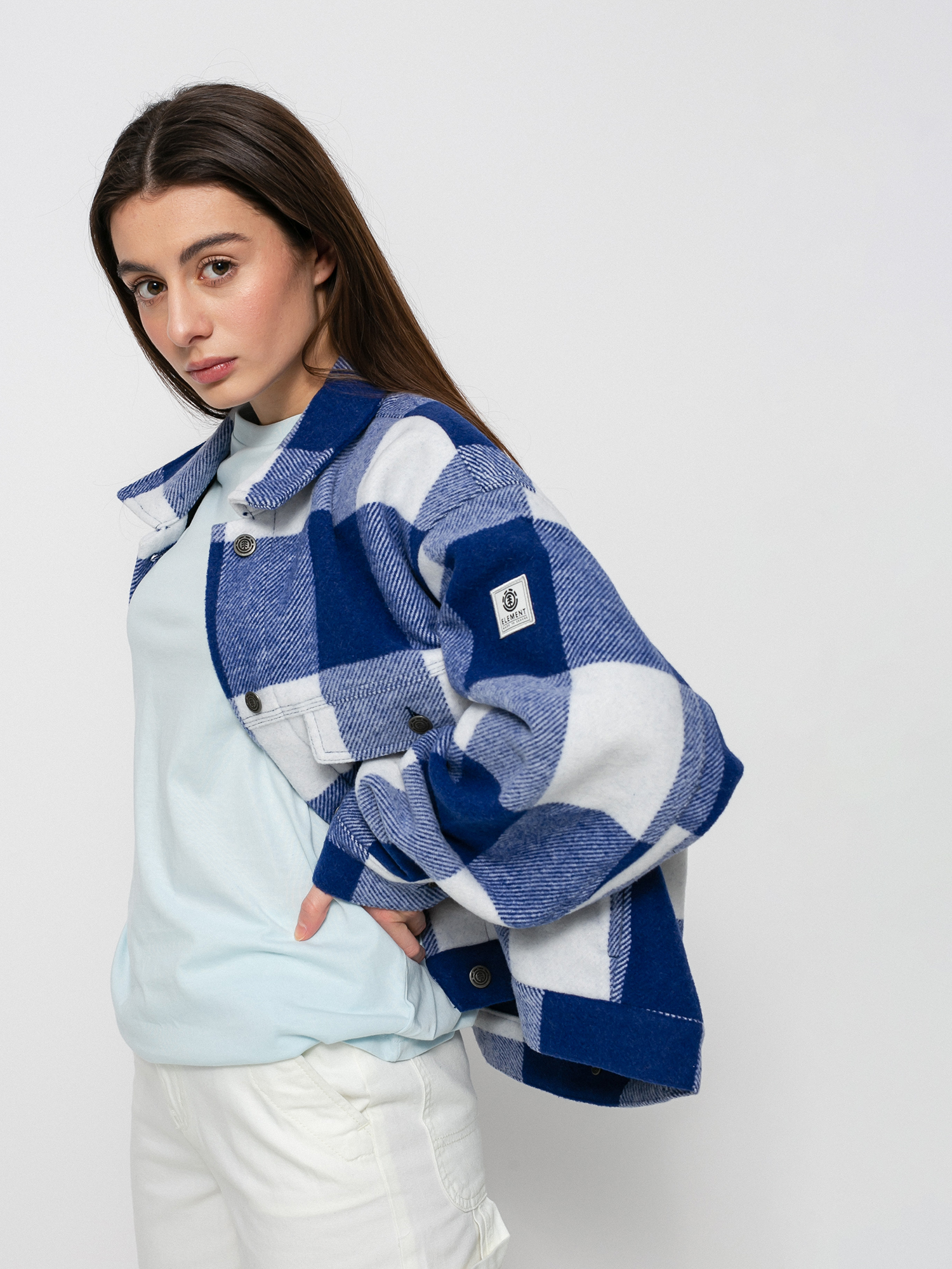 Kurtka Element Craft Trucker Wmn (blue buffalo)