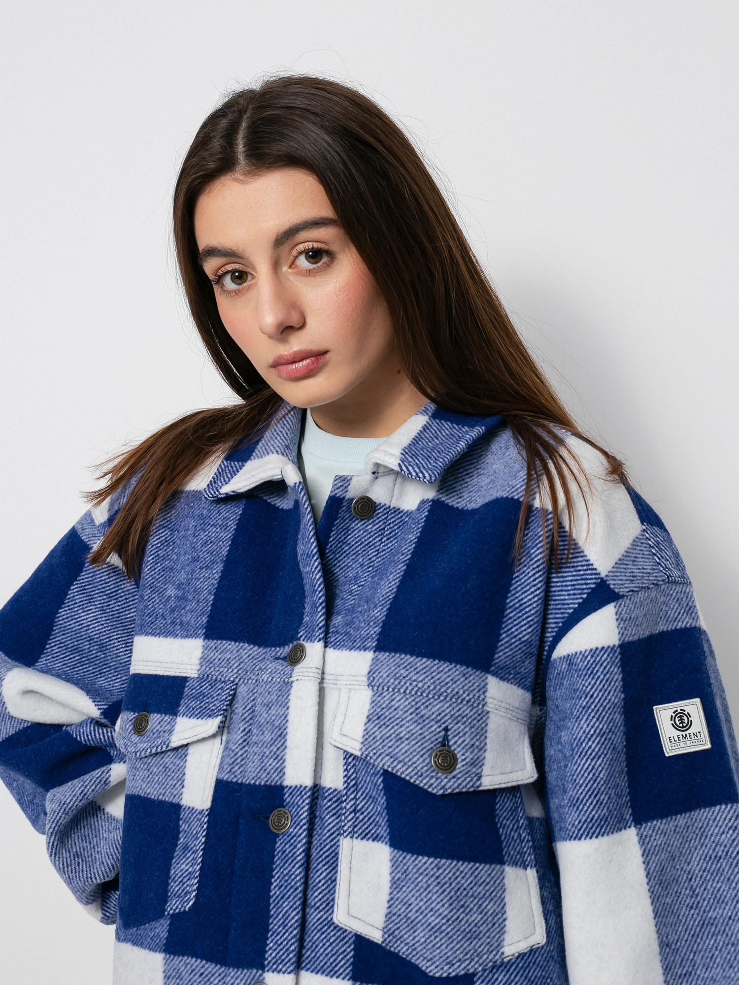 Kurtka Element Craft Trucker Wmn (blue buffalo)