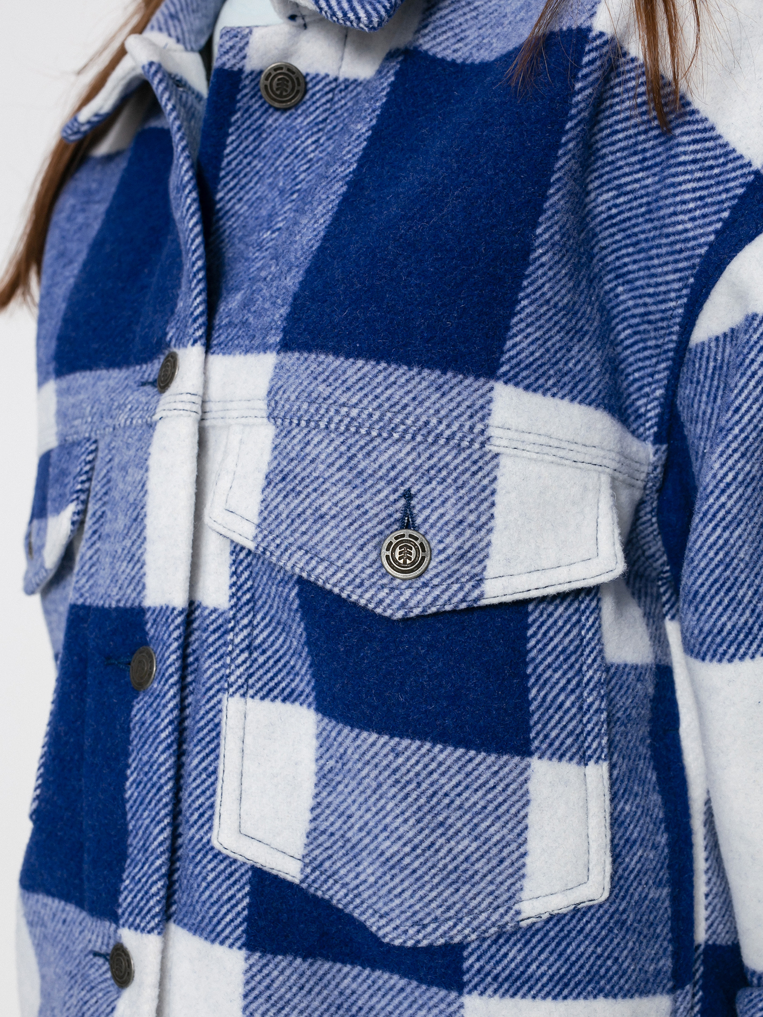 Kurtka Element Craft Trucker Wmn (blue buffalo)