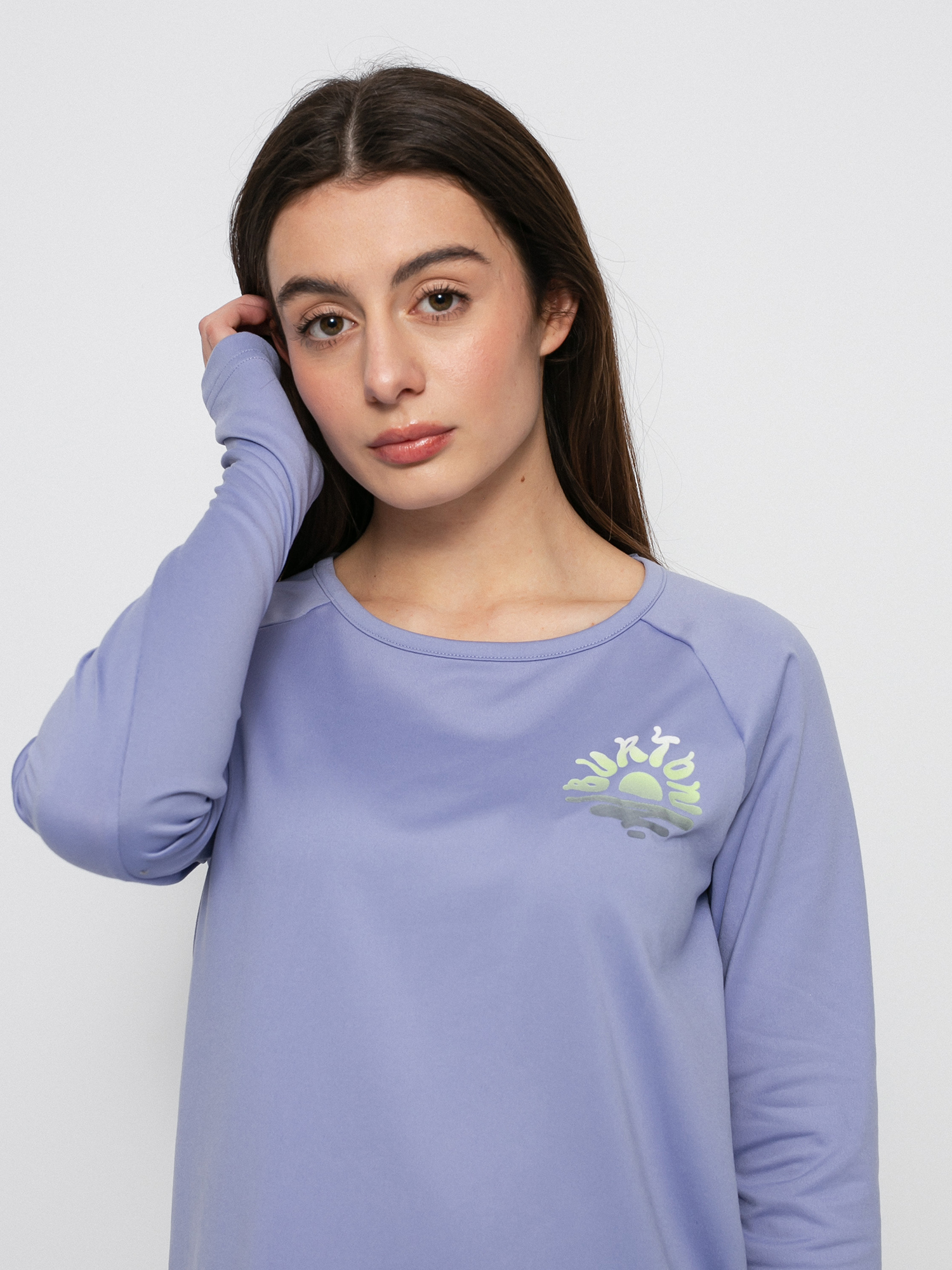 Damski Longsleeve aktywny Burton Roadie Base Layer Tech (foxglove violet)
