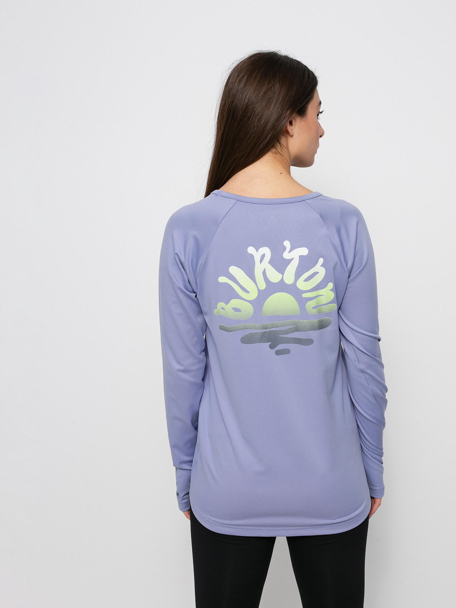 Damski Longsleeve aktywny Burton Roadie Base Layer Tech (foxglove violet)