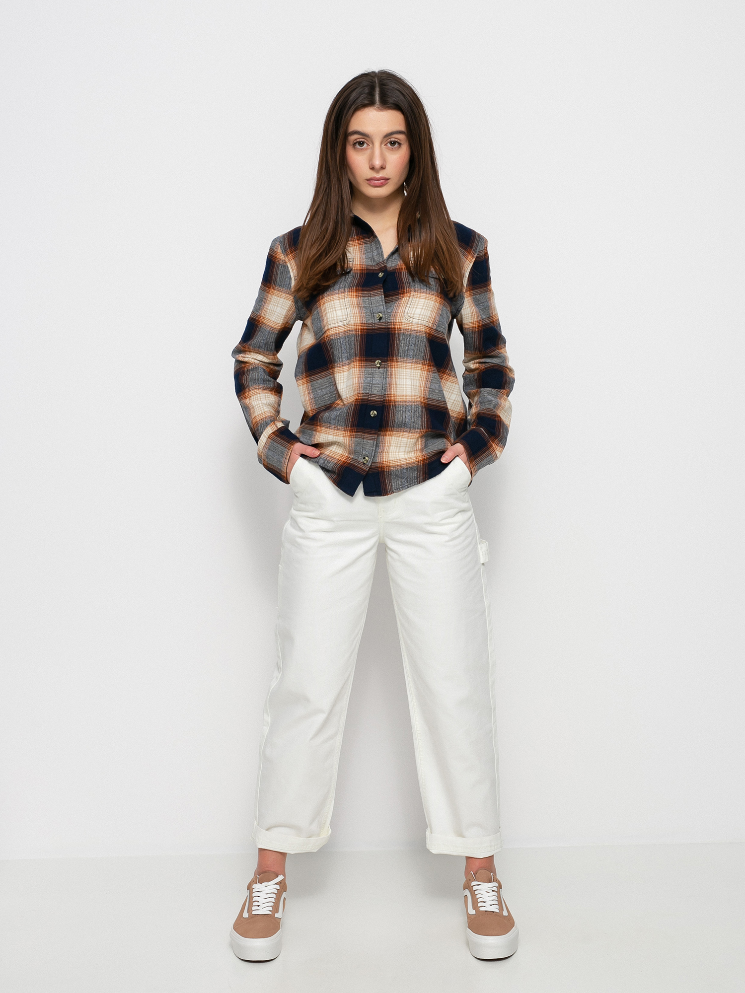 Koszula Brixton Bowery Stt Flannel Ls Wmn (navy)