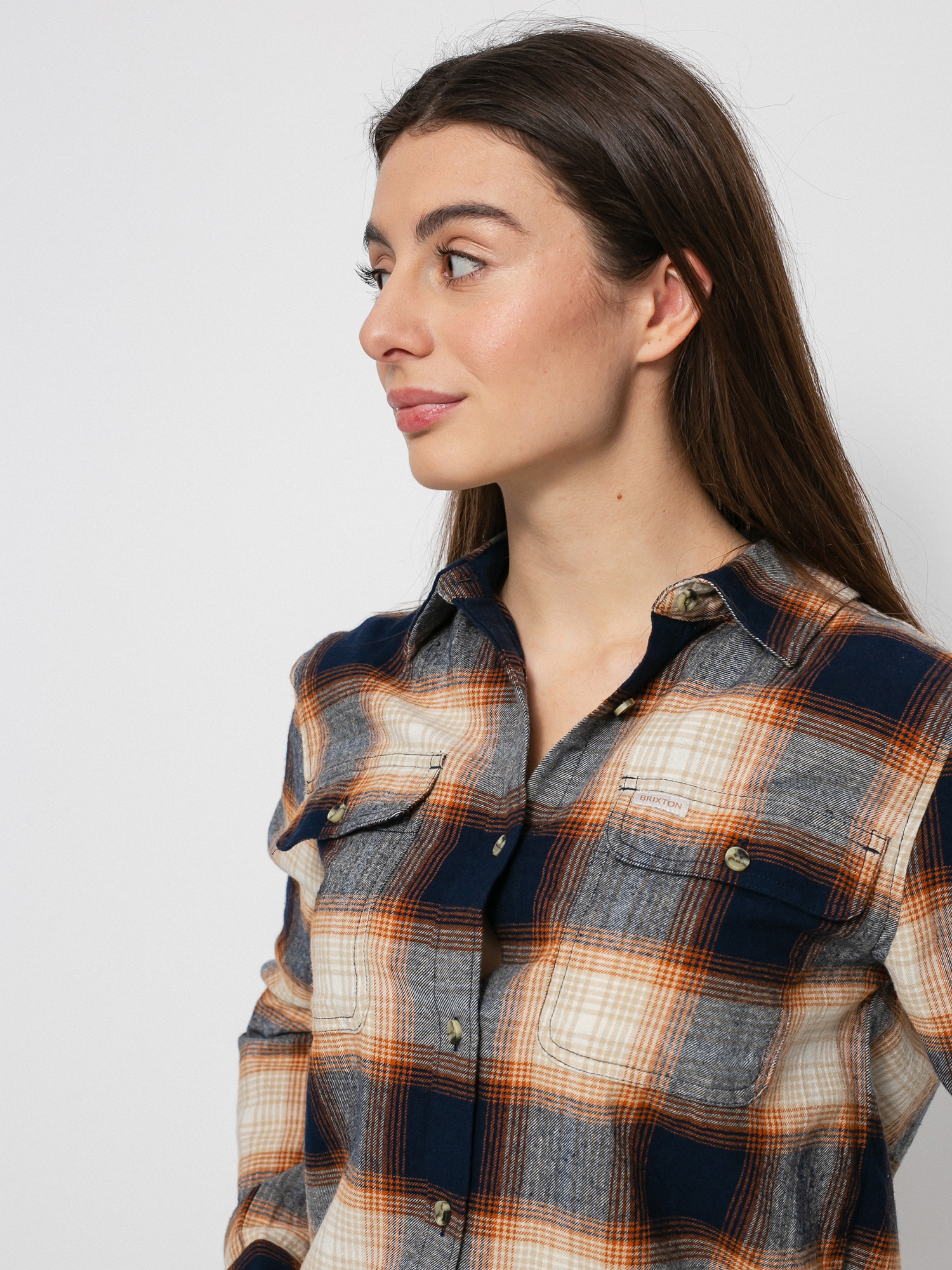 Koszula Brixton Bowery Stt Flannel Ls Wmn (navy)