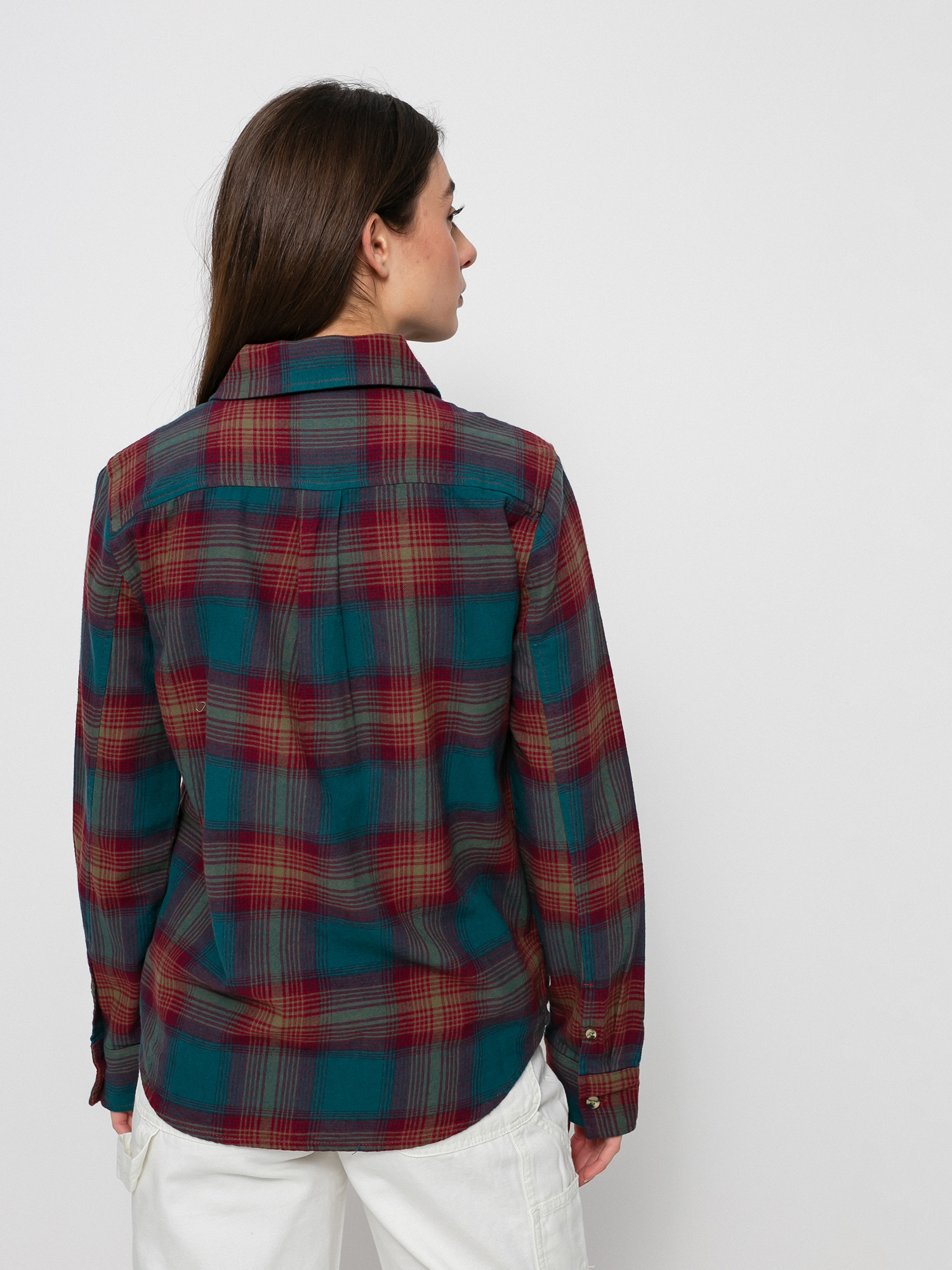 Koszula Brixton Bowery Stt Flannel Ls Wmn (atlantic deep)