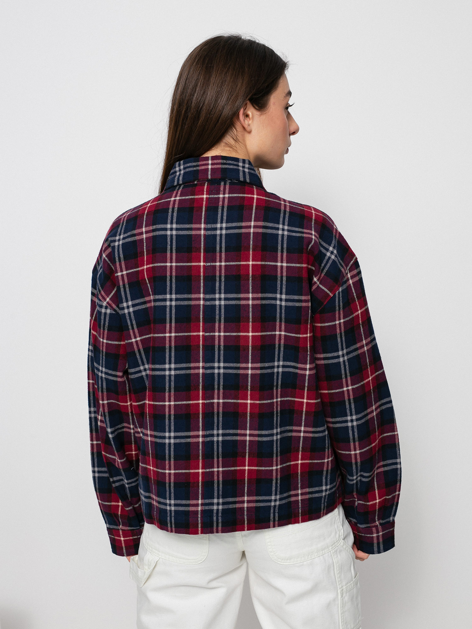 Koszula Brixton Bowery Flannel Ls Wmn (cordovan)