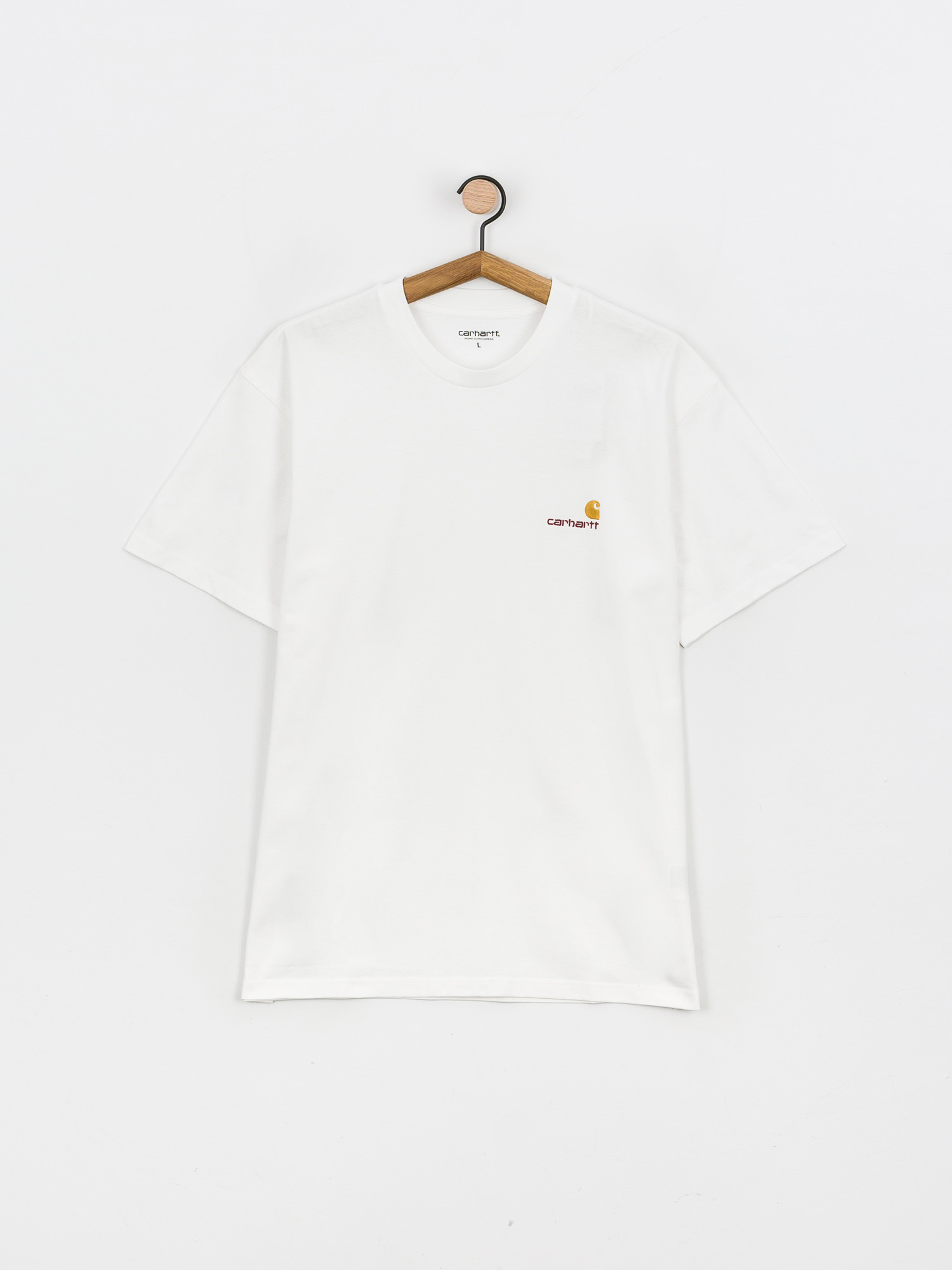 T-shirt Carhartt WIP American Script (white)