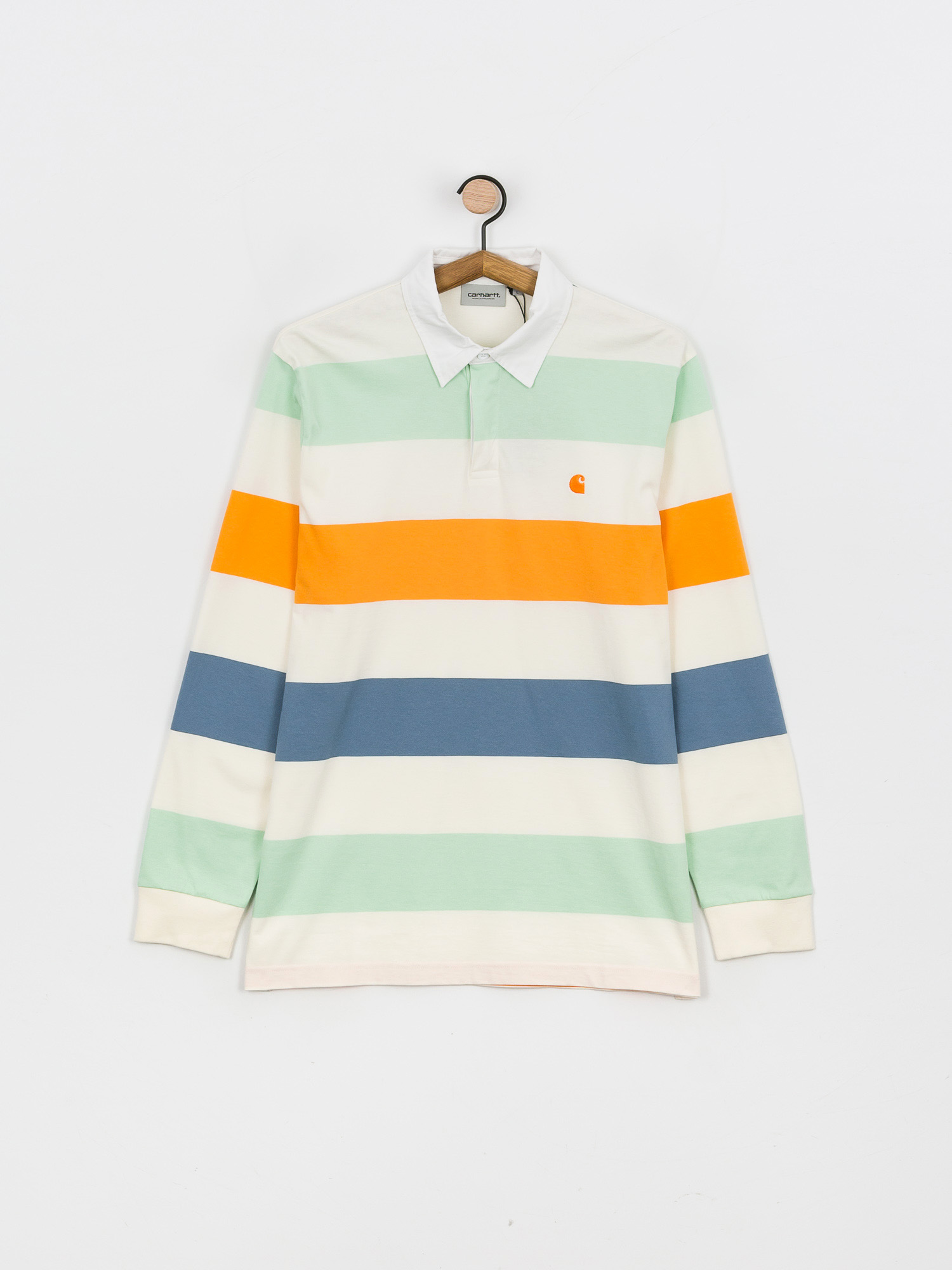 Longsleeve Carhartt WIP Henwick Rugby (henwick stripe/wax)