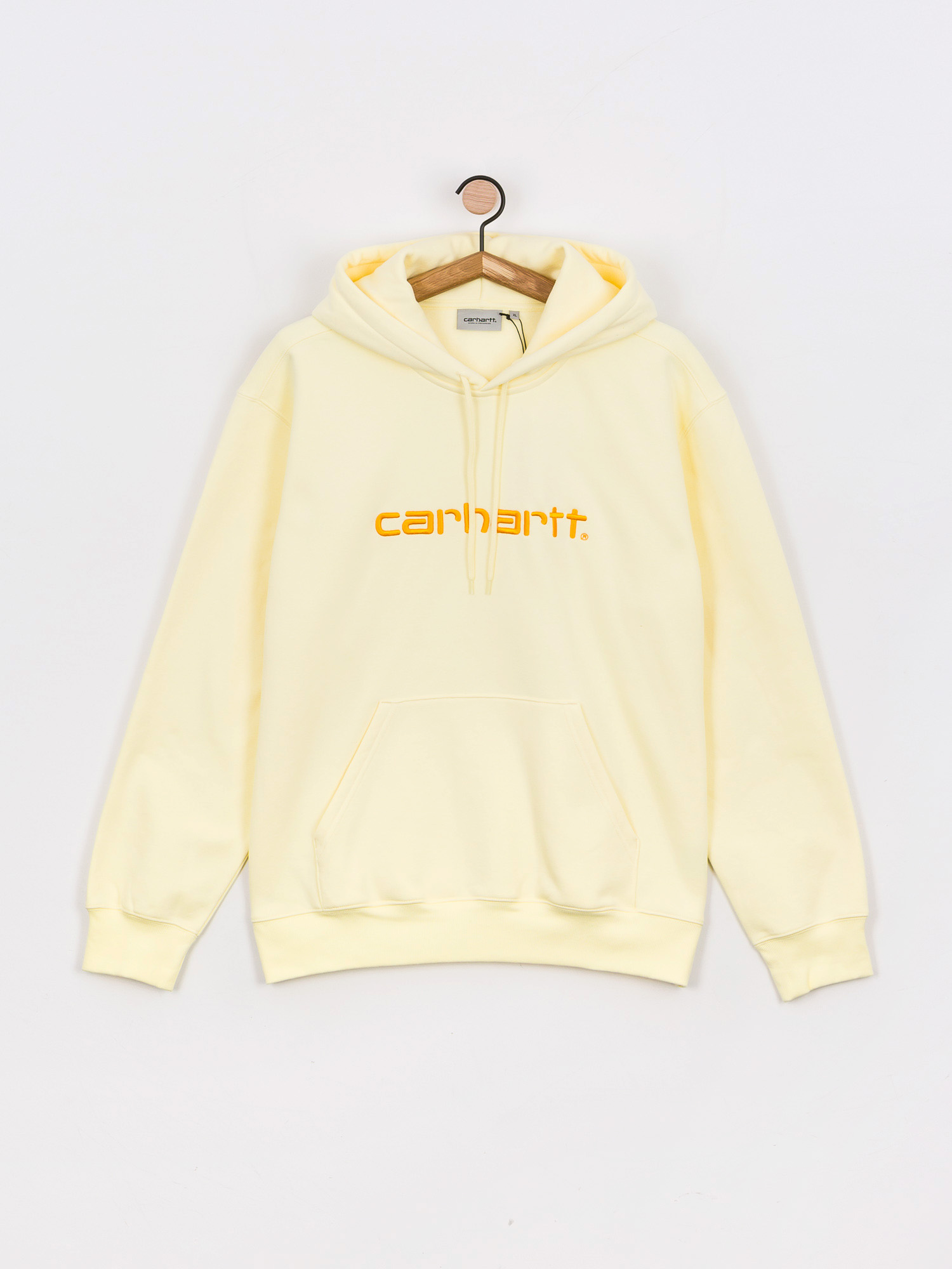 Bluza z kapturem Carhartt WIP Carhartt HD (soft yellow/popsicle)