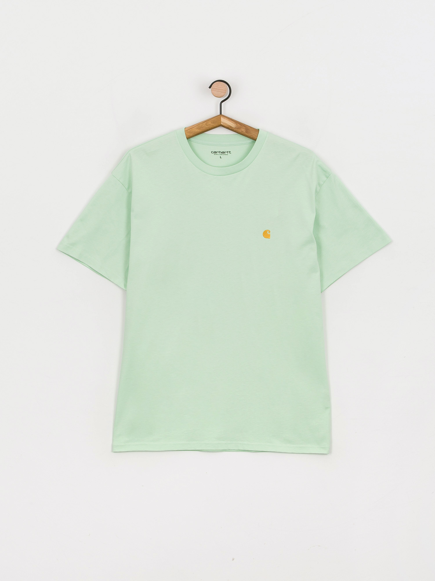 T-shirt Carhartt WIP Chase (pale spearmint/gold)