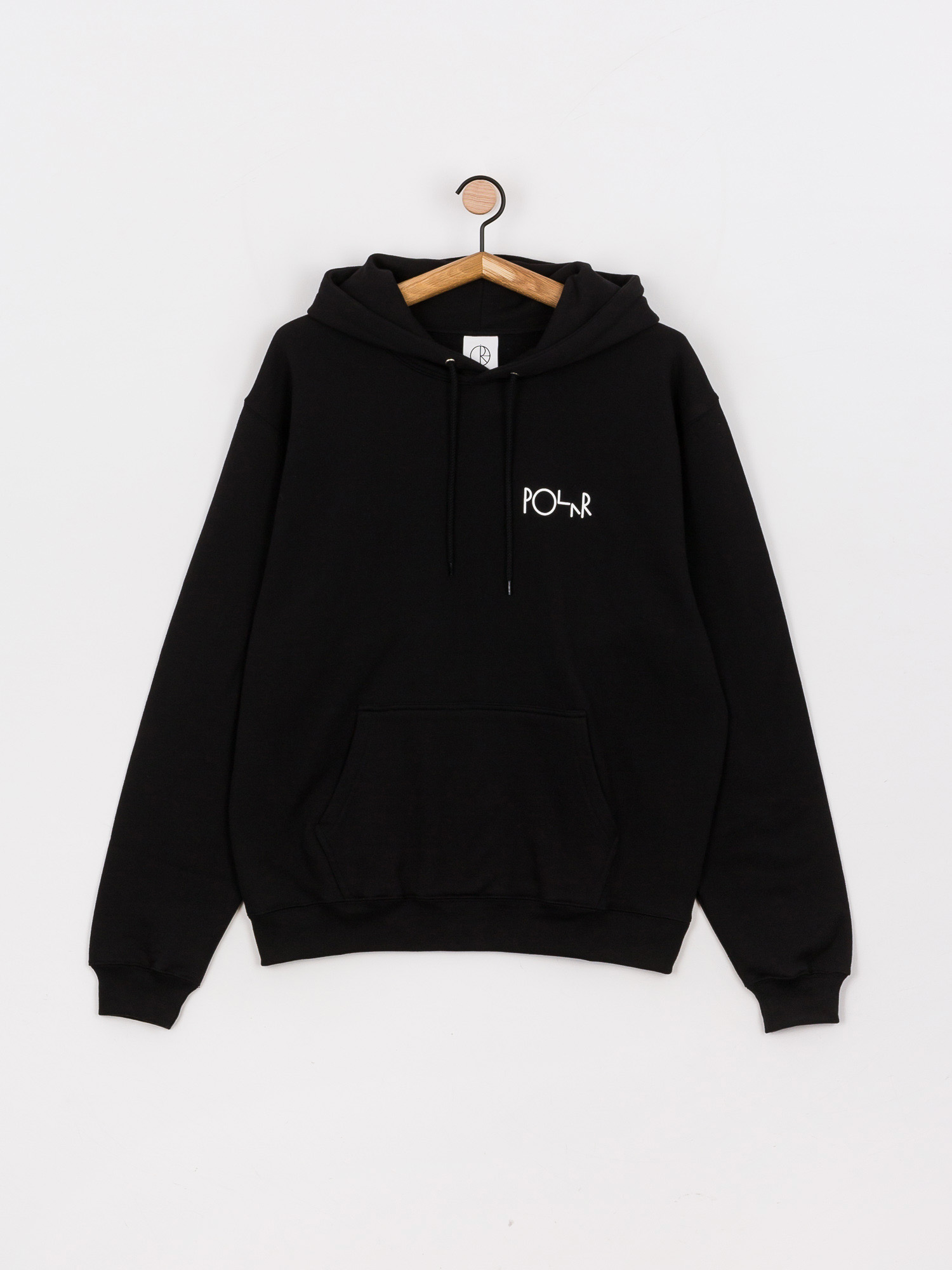 Bluza z kapturem Polar Skate Stroke Logo HD (black)