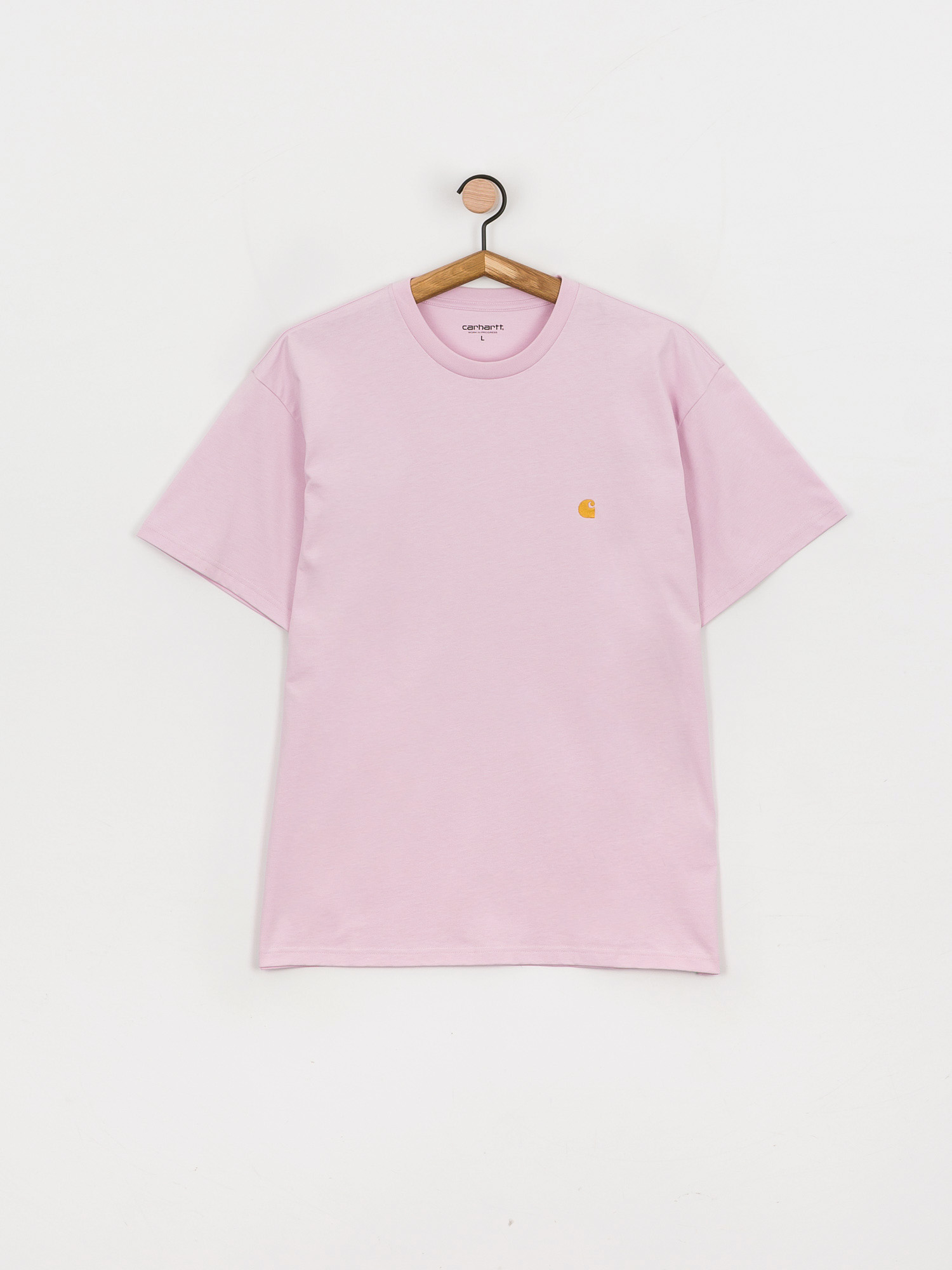 T-shirt Carhartt WIP Chase (pale quartz/gold)