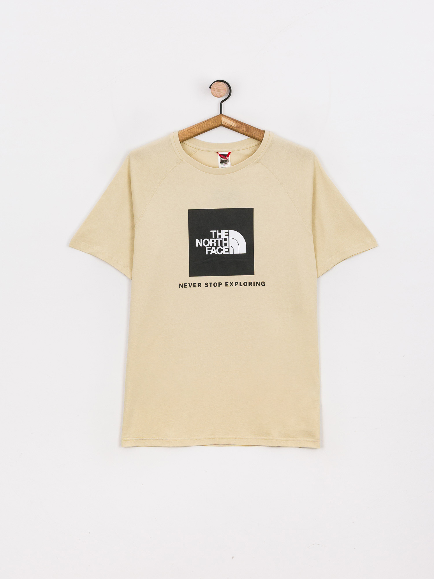 T-shirt The North Face Raglan Redbox (gravel)