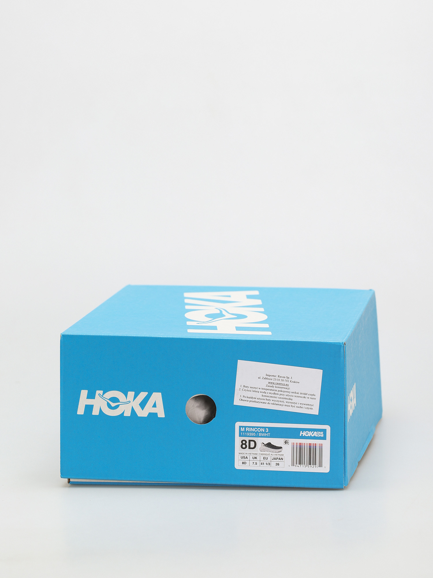 Buty Hoka One One Rincon 3 (black/white)