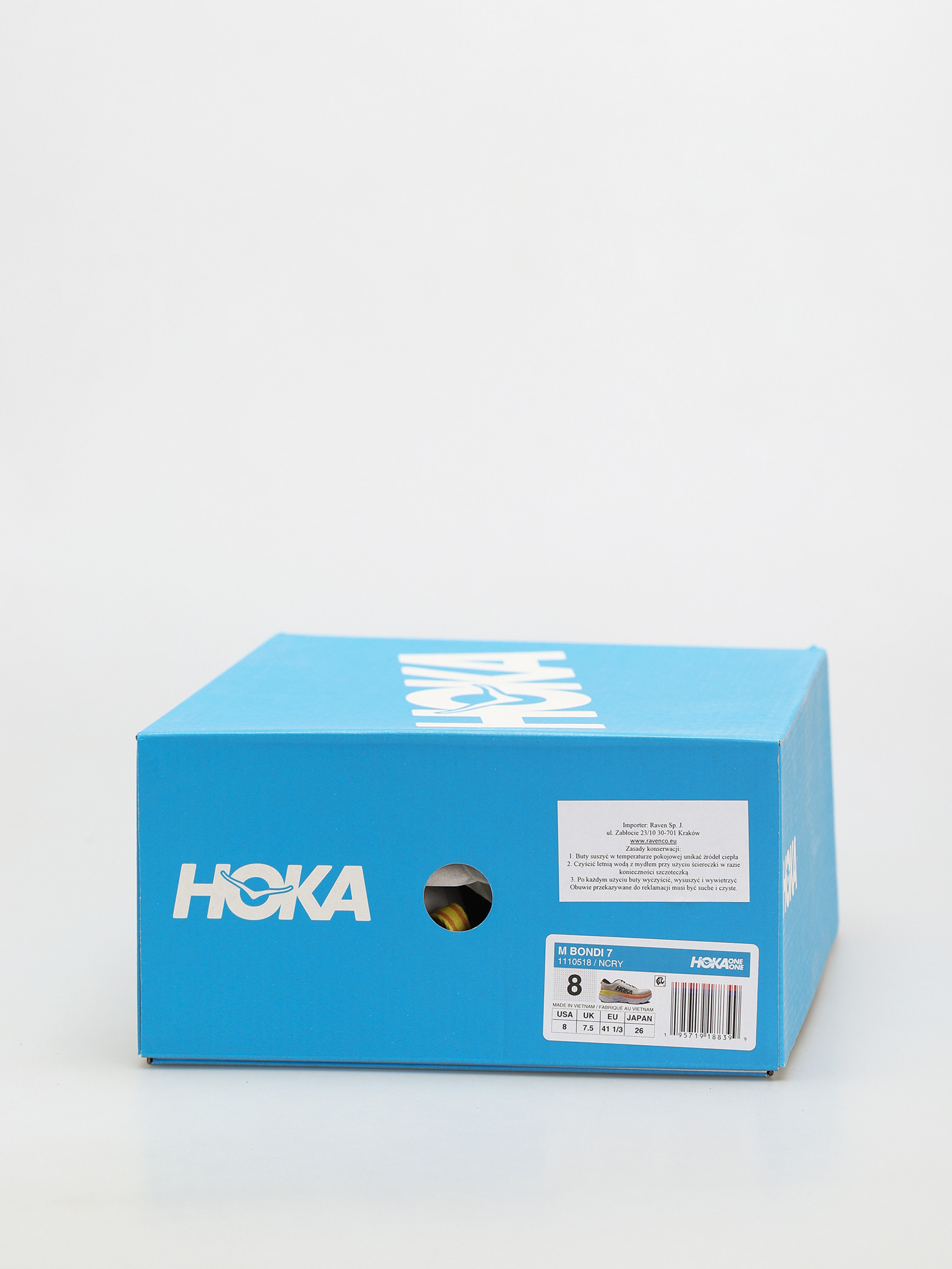 Buty Hoka One One Bondi 7 (nimbus cloud/radiant yellow)